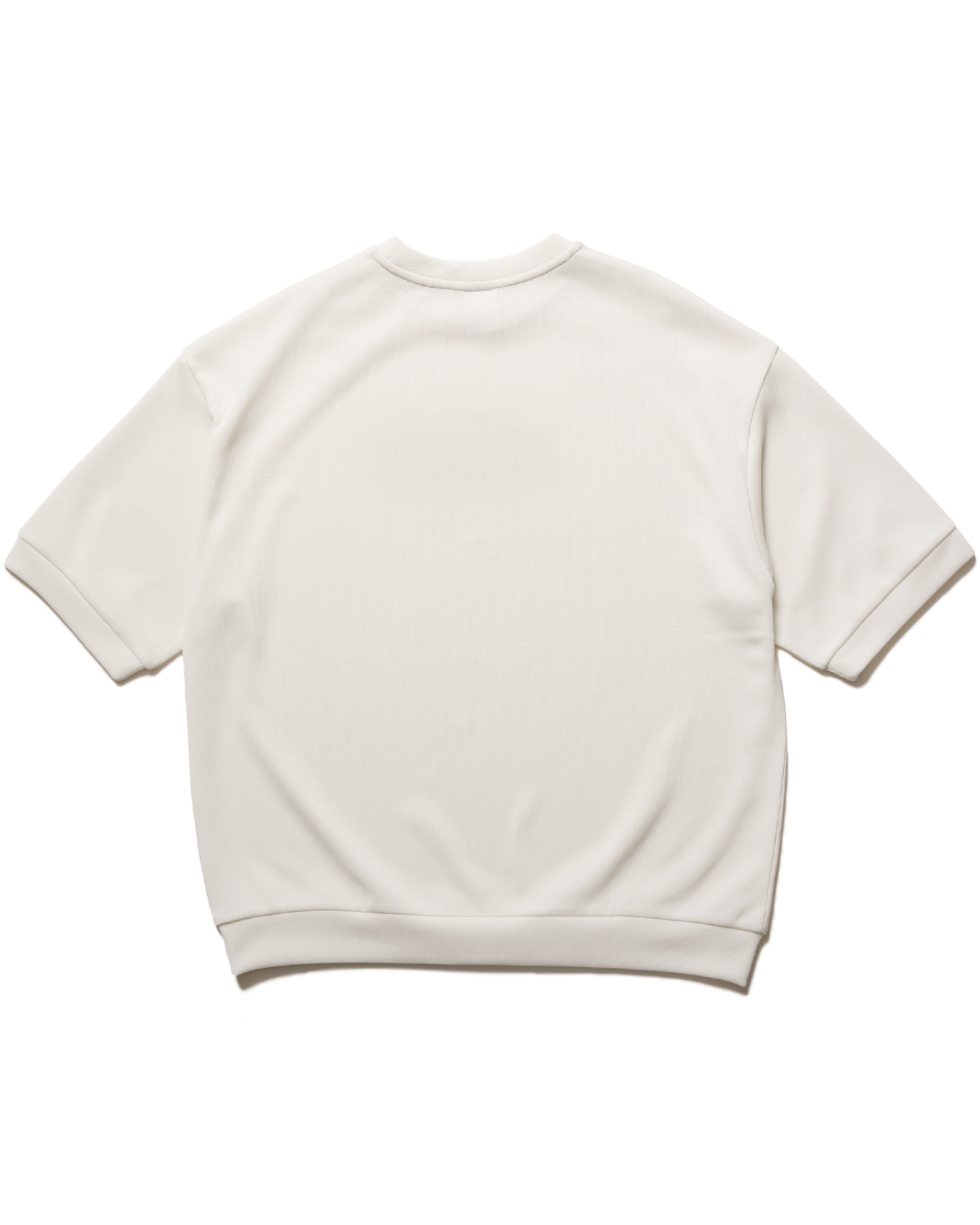 SOPH. | QUARTER KNIT S/S CREWNECK SHIRT(M OFF WHITE):