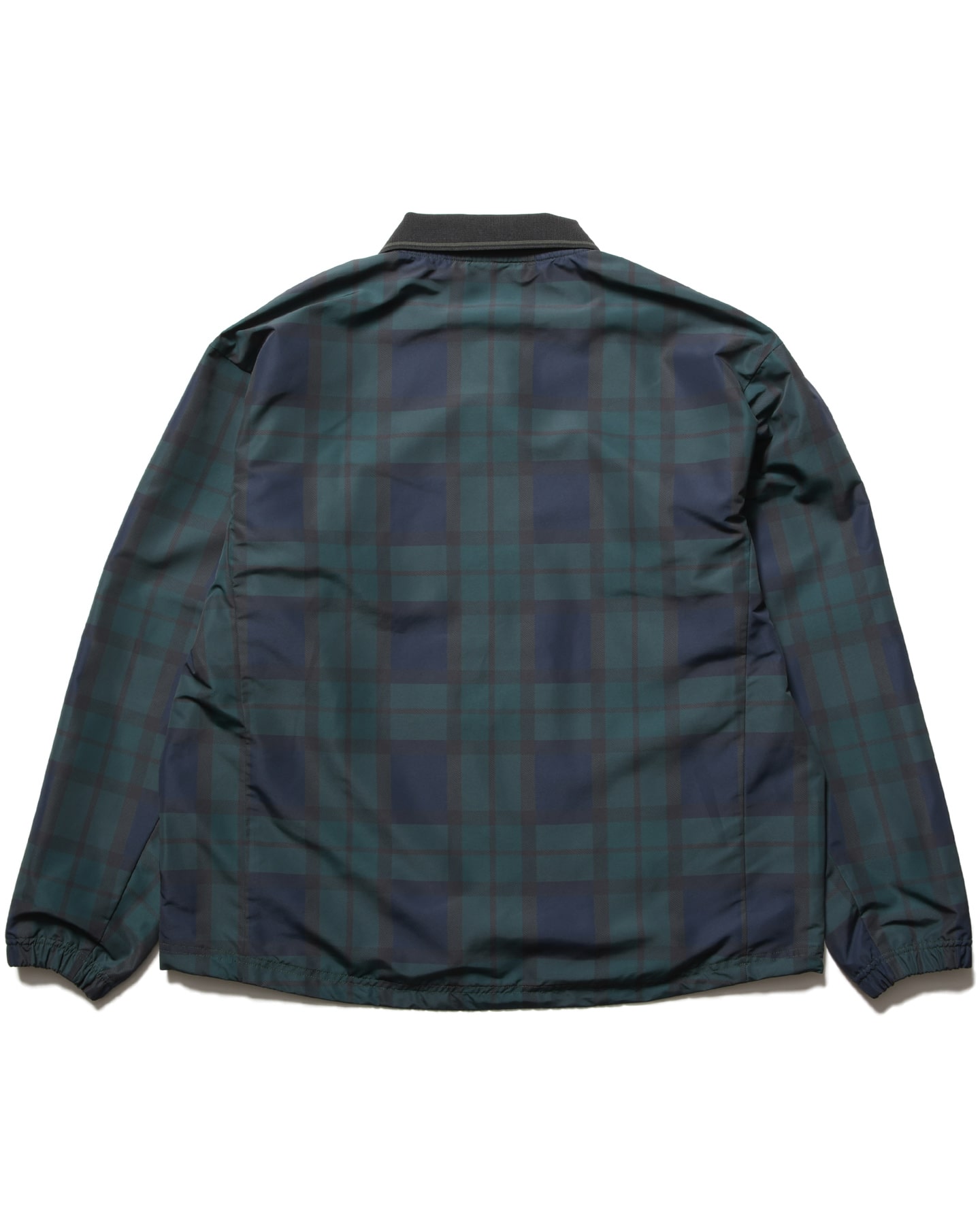 SOPH. | PLAID PRACTICE POLO COLLAR PISTE(M NAVY (BLACK WATCH)):