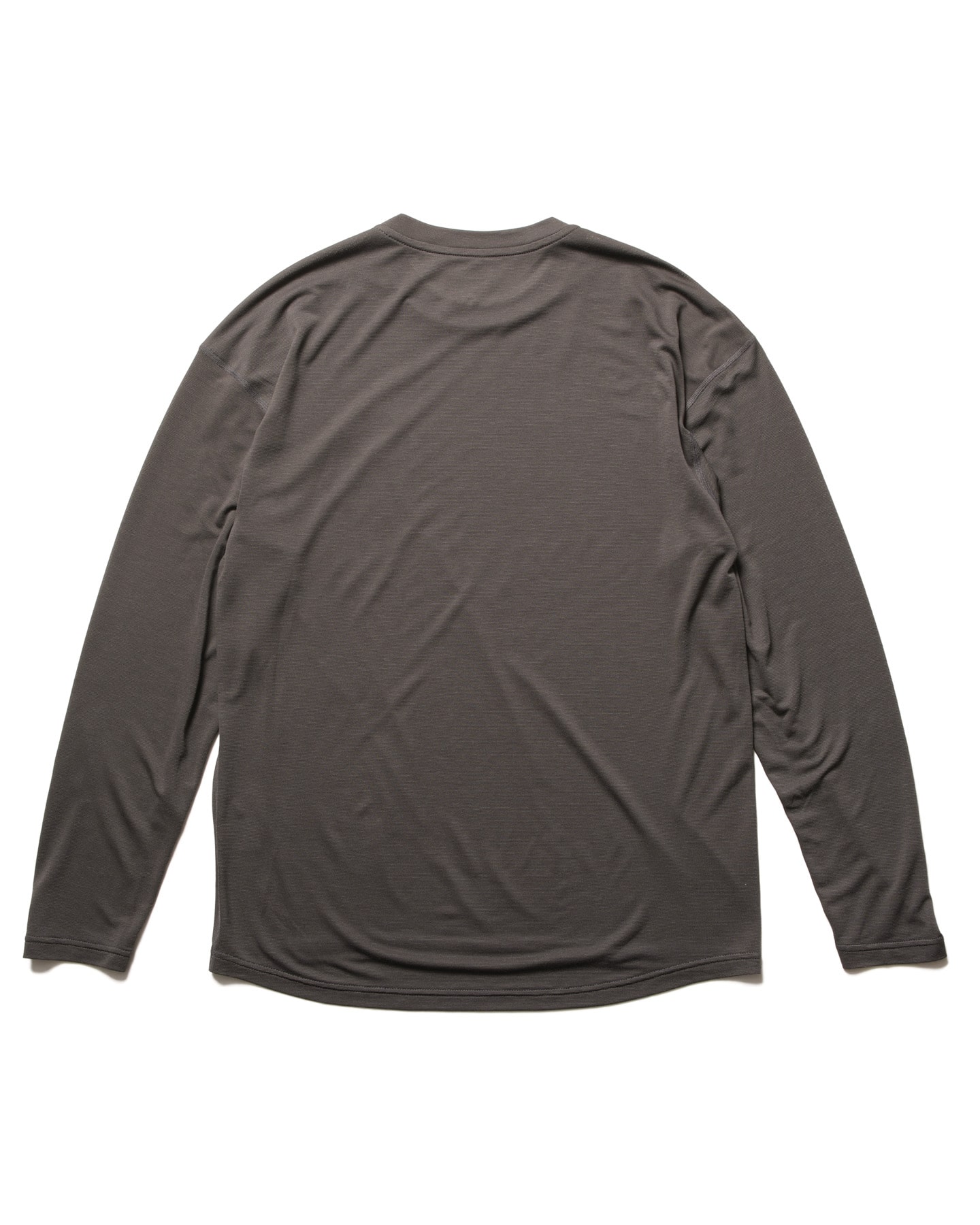 SOPH. | POLARTEC L/S WORKOUT TOP(M CHARCOAL GRAY):