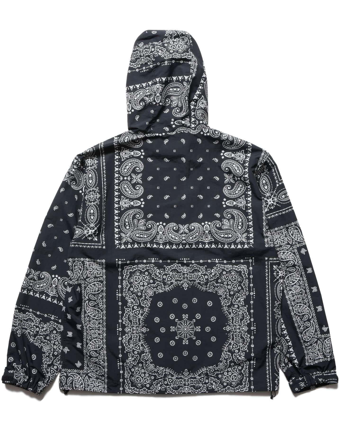 SOPH. | BANDANA NYLON HOODED BLOUSON(M BLACK):