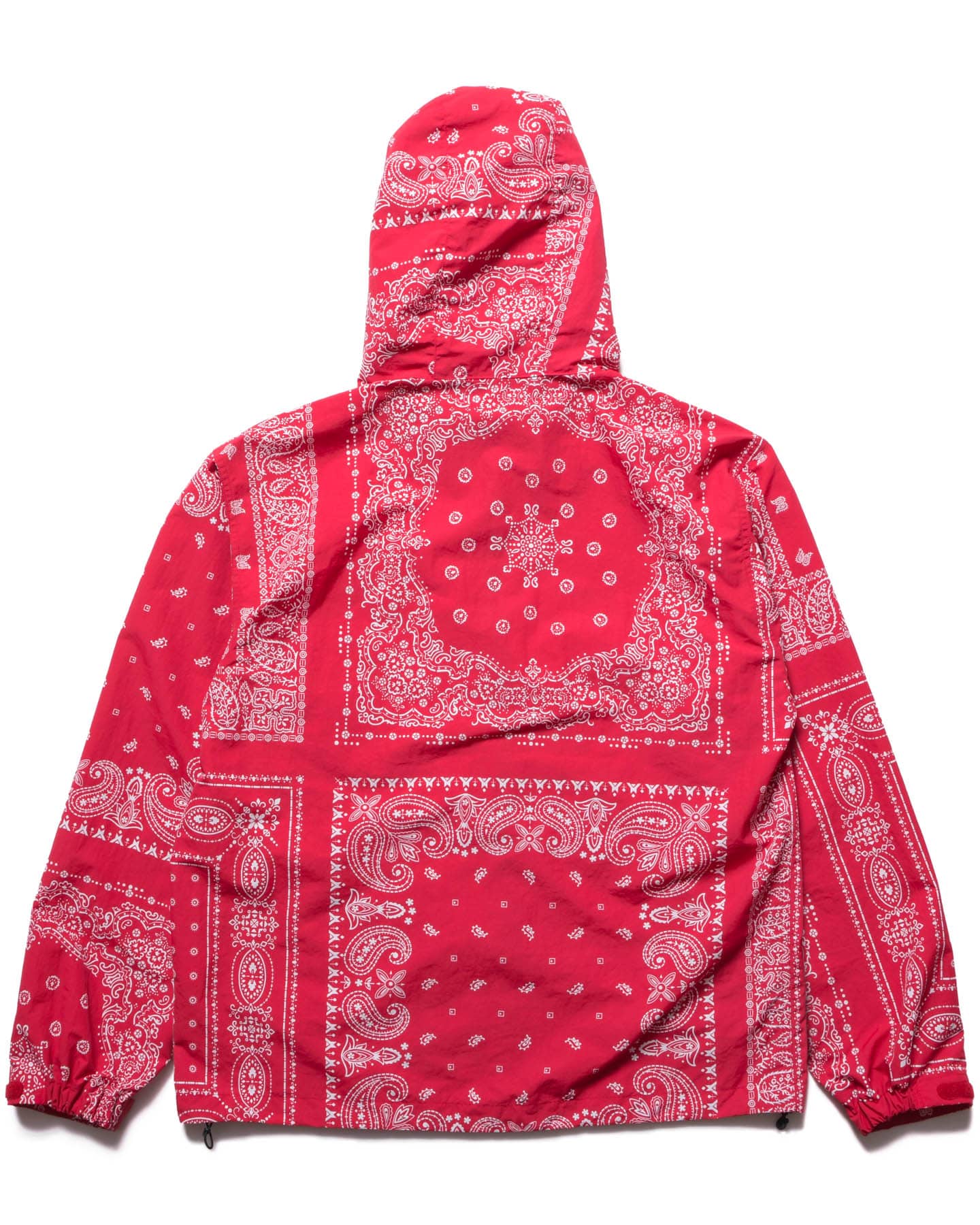 SOPH. | BANDANA NYLON HOODED BLOUSON(M RED):
