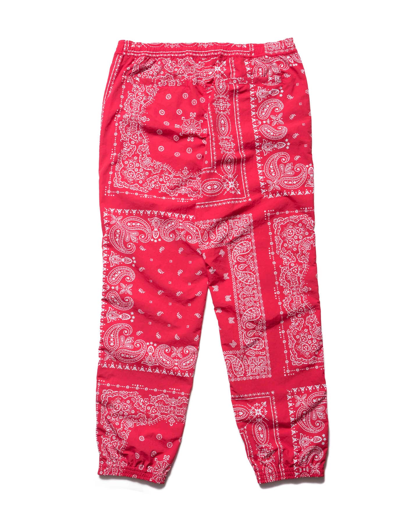 SOPH. | BANDANA NYLON EASY PANTS(XL RED):