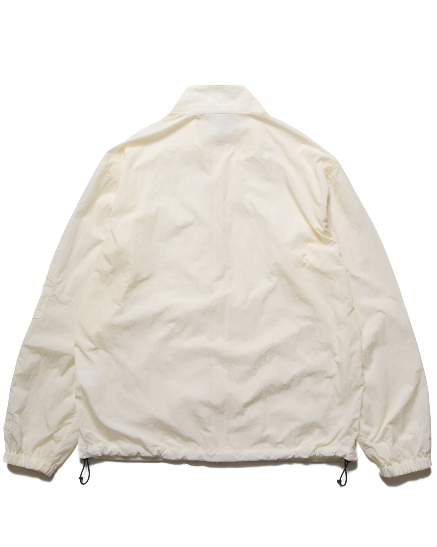SOPH. | BIG LOGO NYLON STAND COLLAR BLOUSON(XXL OFF WHITE):