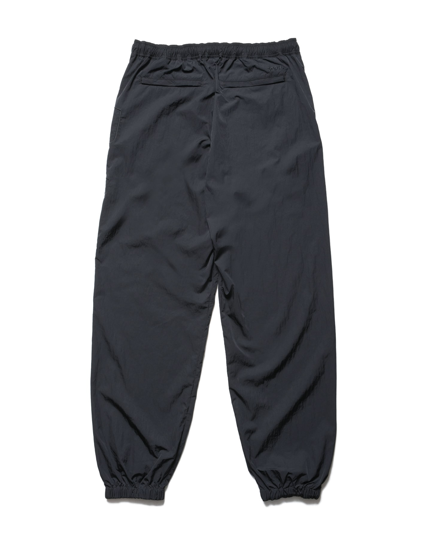 SOPH. | BIG LOGO NYLON EASY PANTS(M BLACK):