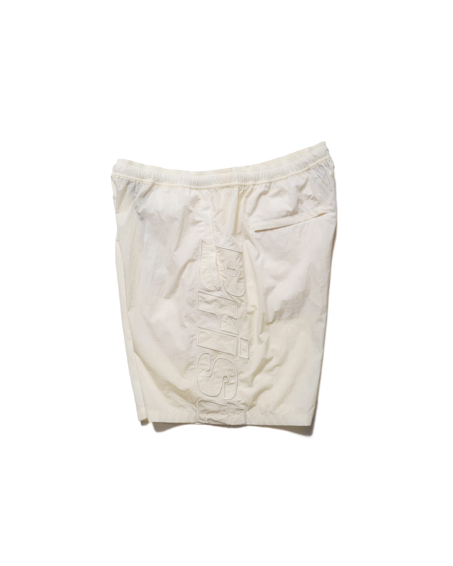 SOPH. | BIG LOGO NYLON EASY SHORTS(XXL OFF WHITE):