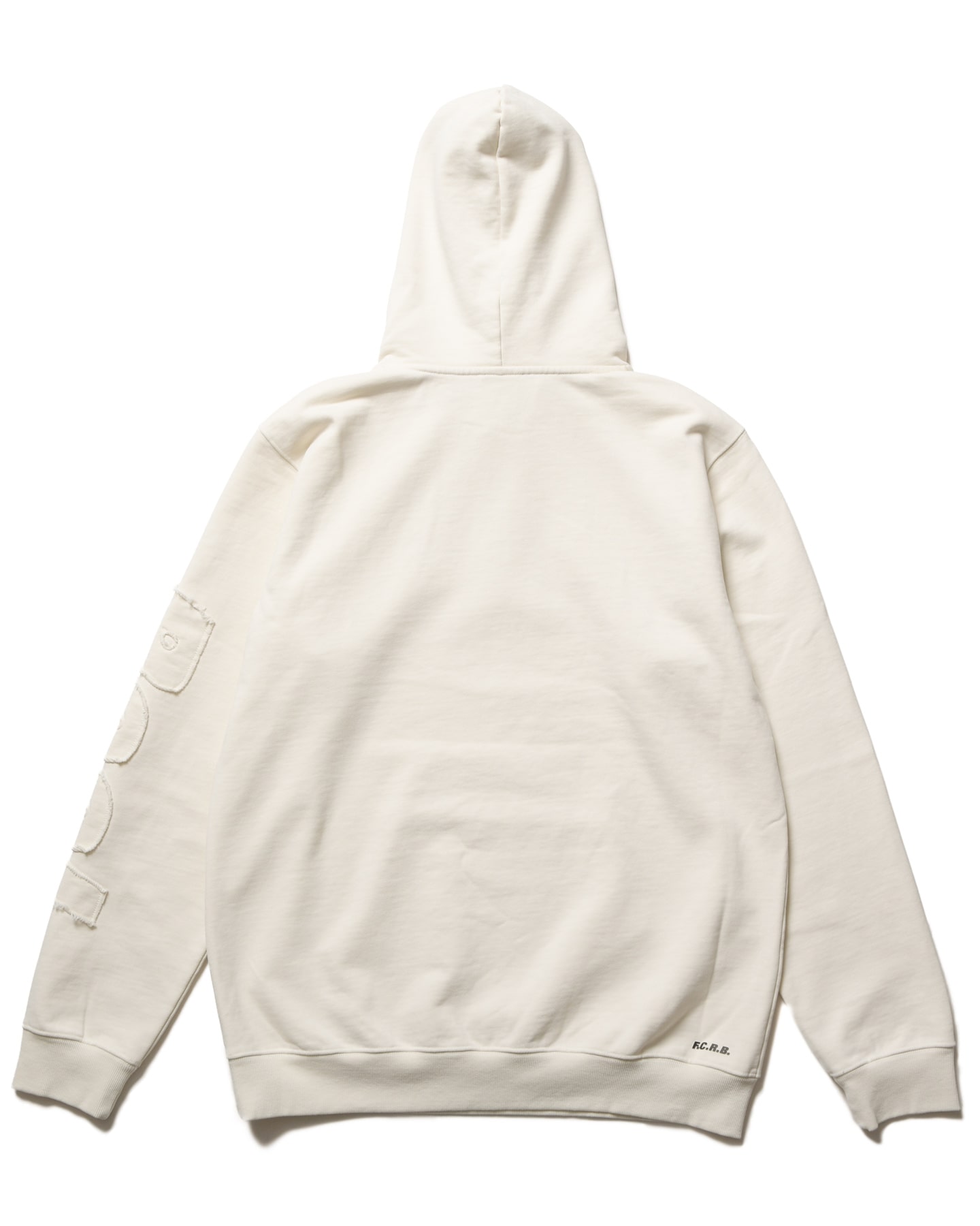 SOPH. | CUT-OFF LOGO SWEAT HOODIE(M OFF WHITE):