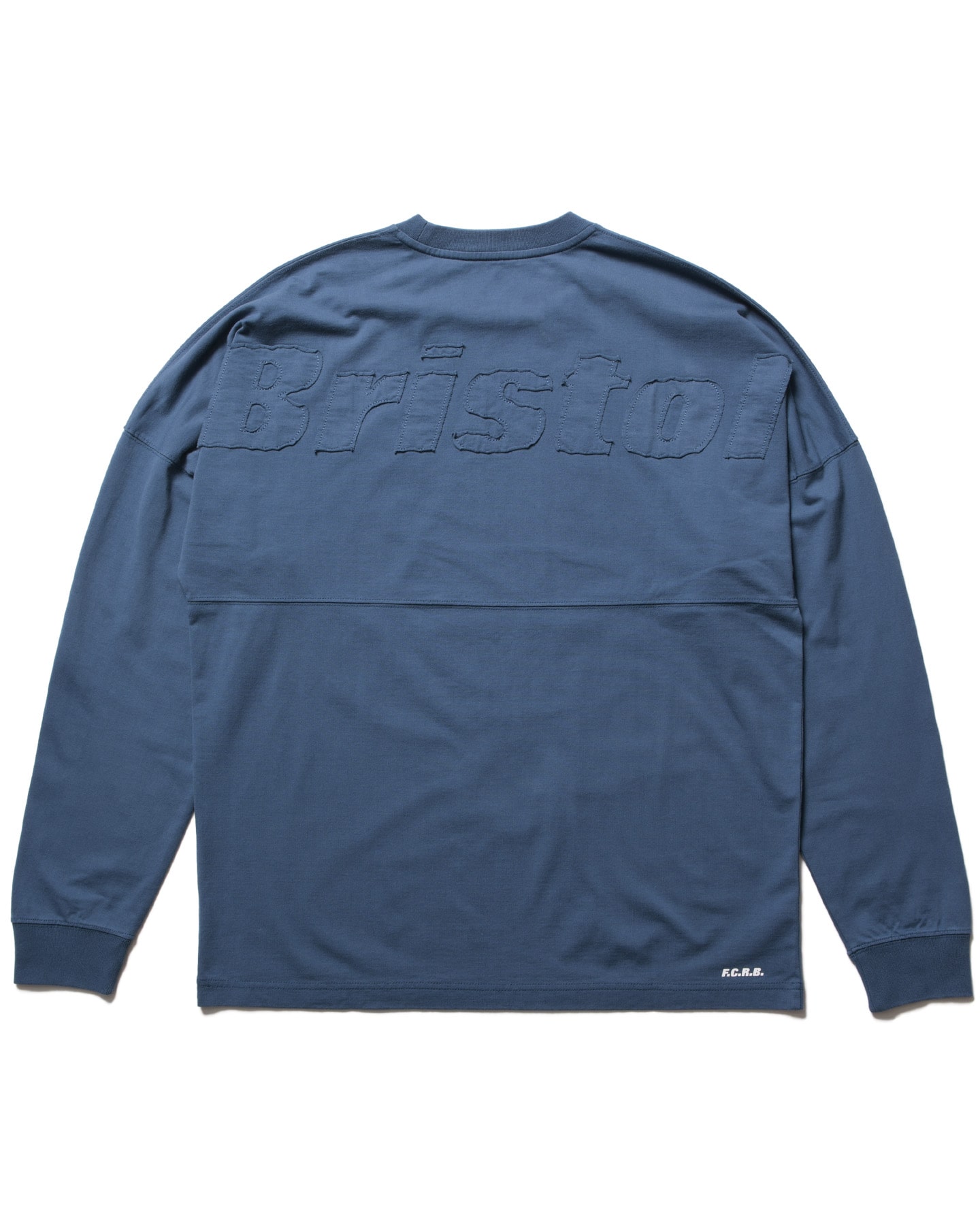 SOPH. | CUT-OFF LOGO L/S TEE(M BLUE):