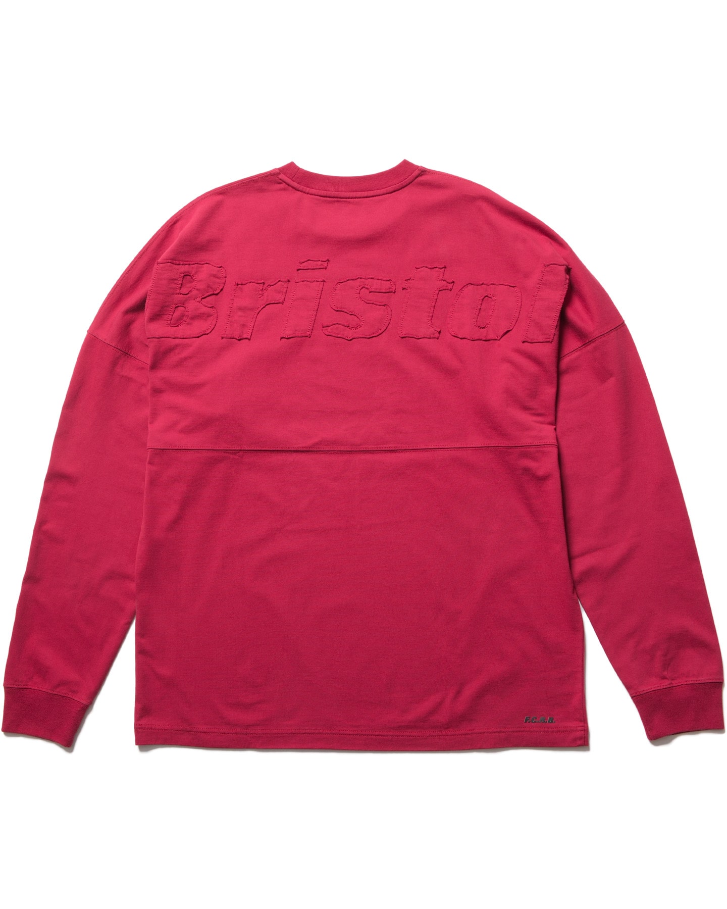 SOPH. | CUT-OFF LOGO L/S TEE(M RED):