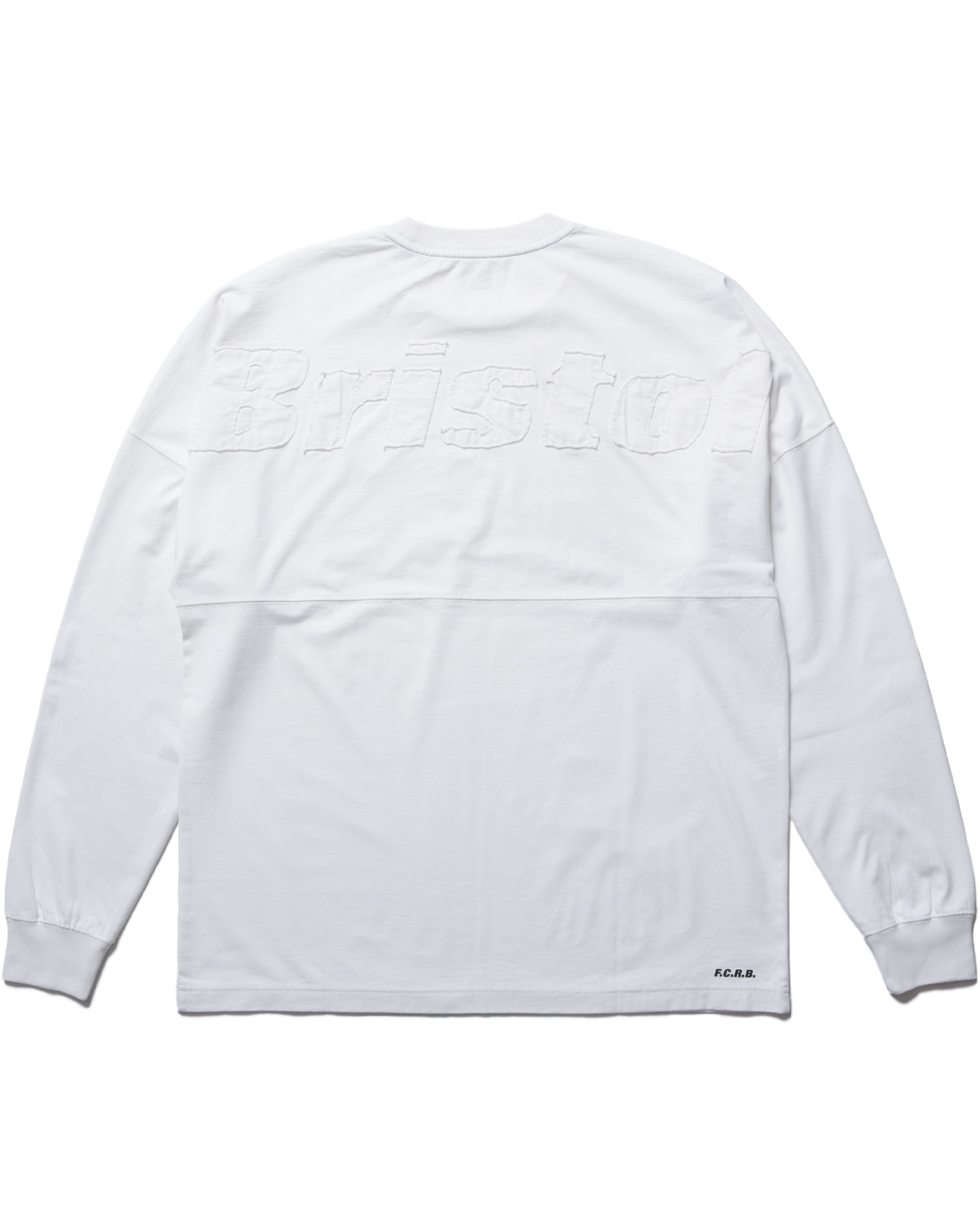 SOPH. | CUT-OFF LOGO L/S TEE(M WHITE):