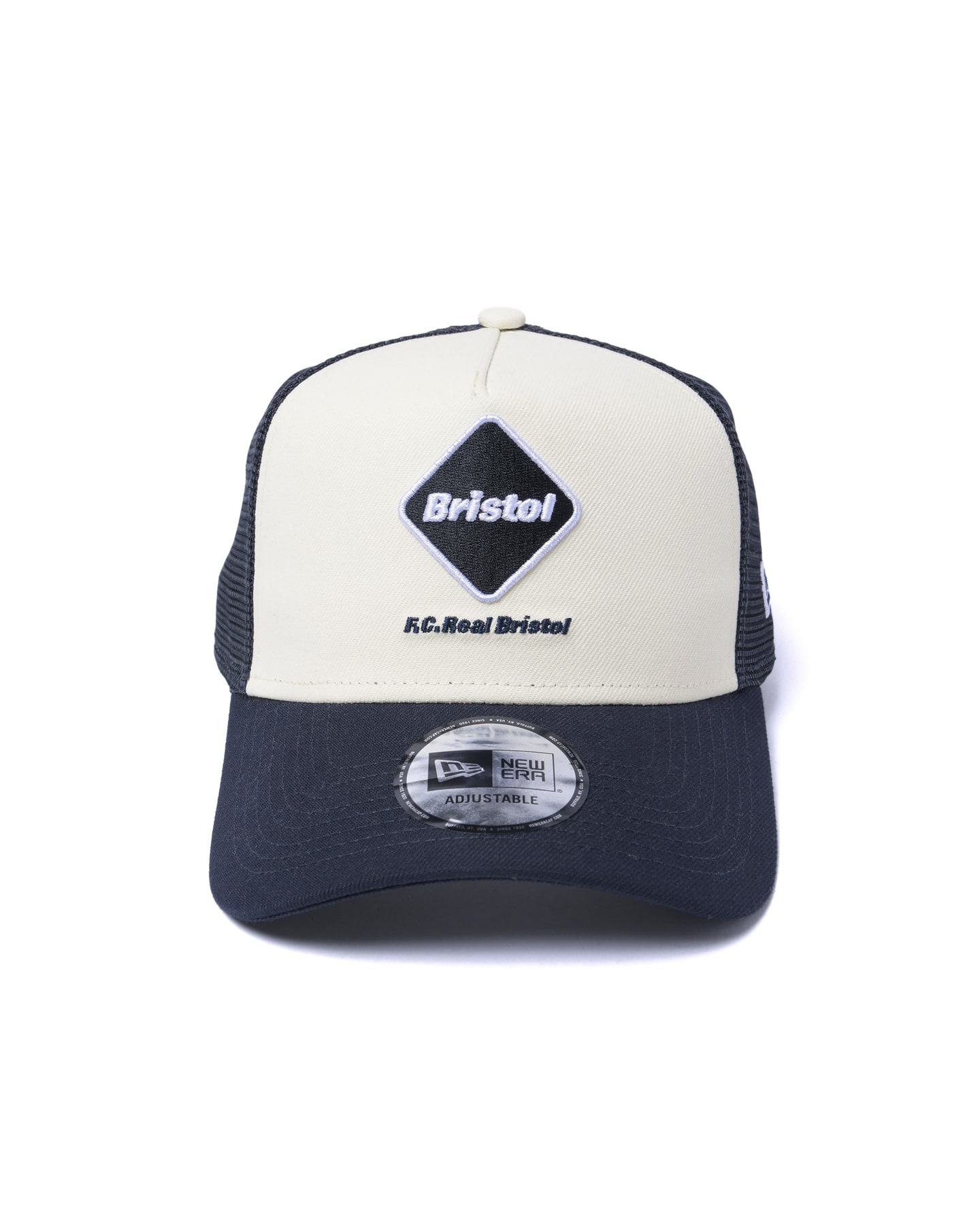 SOPH. | NEW ERA EMBLEM 9FORTY A-FRAME MESH CAP(FREE OFF WHITE):