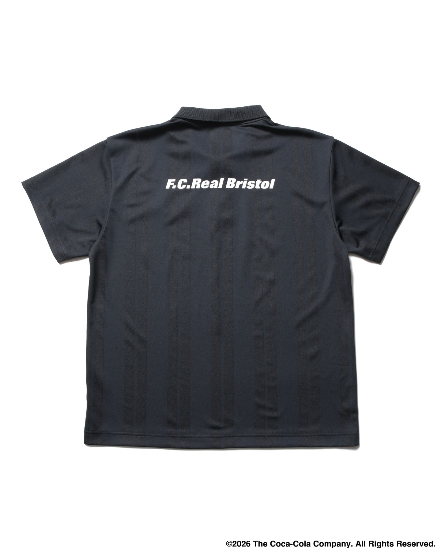 SOPH. | Coca-Cola WEAVE STRIPE S/S POLO(M BLACK):
