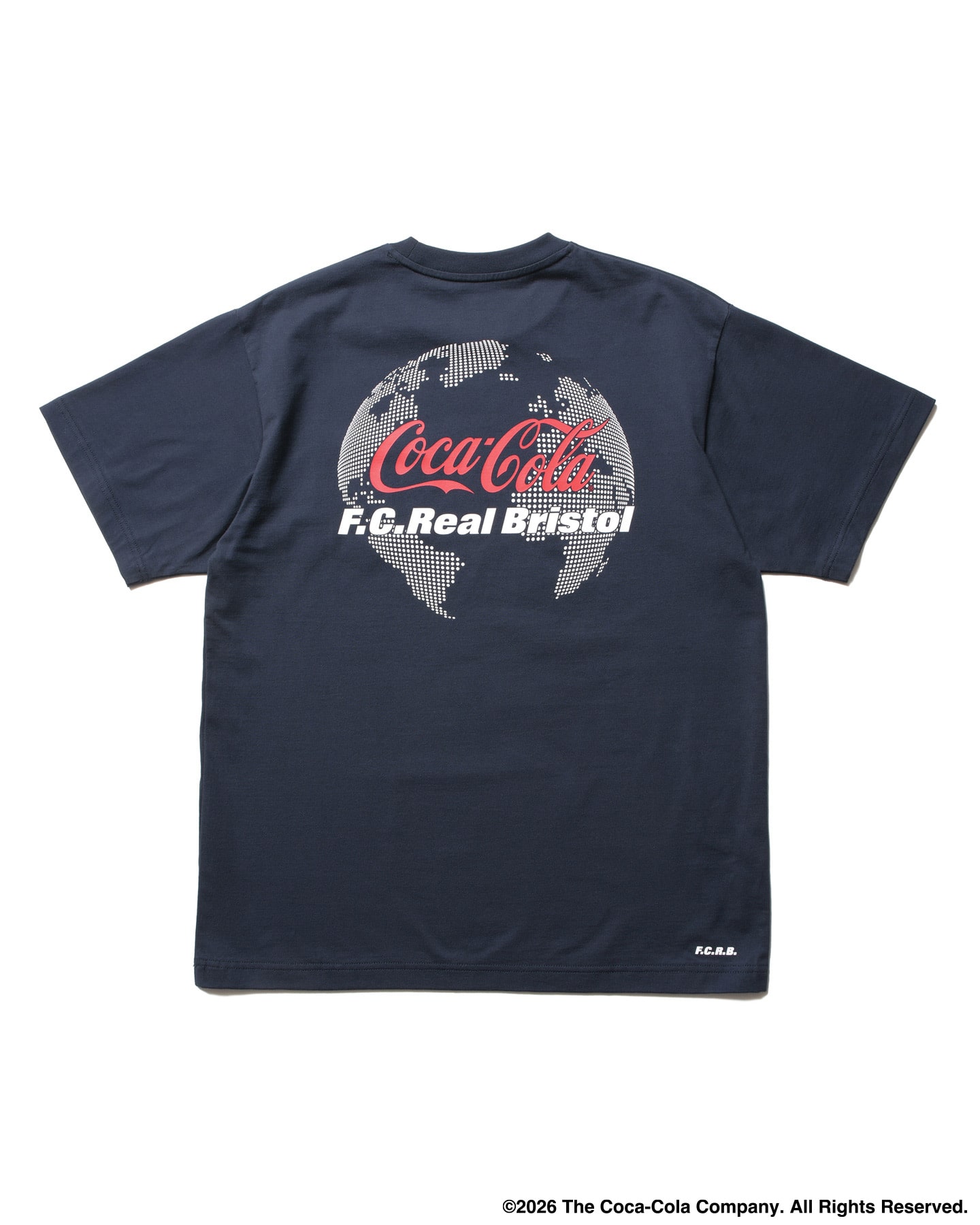 SOPH. | Coca-Cola GLOBE LOGO EMBLEM POCKET TEE(XXL NAVY):