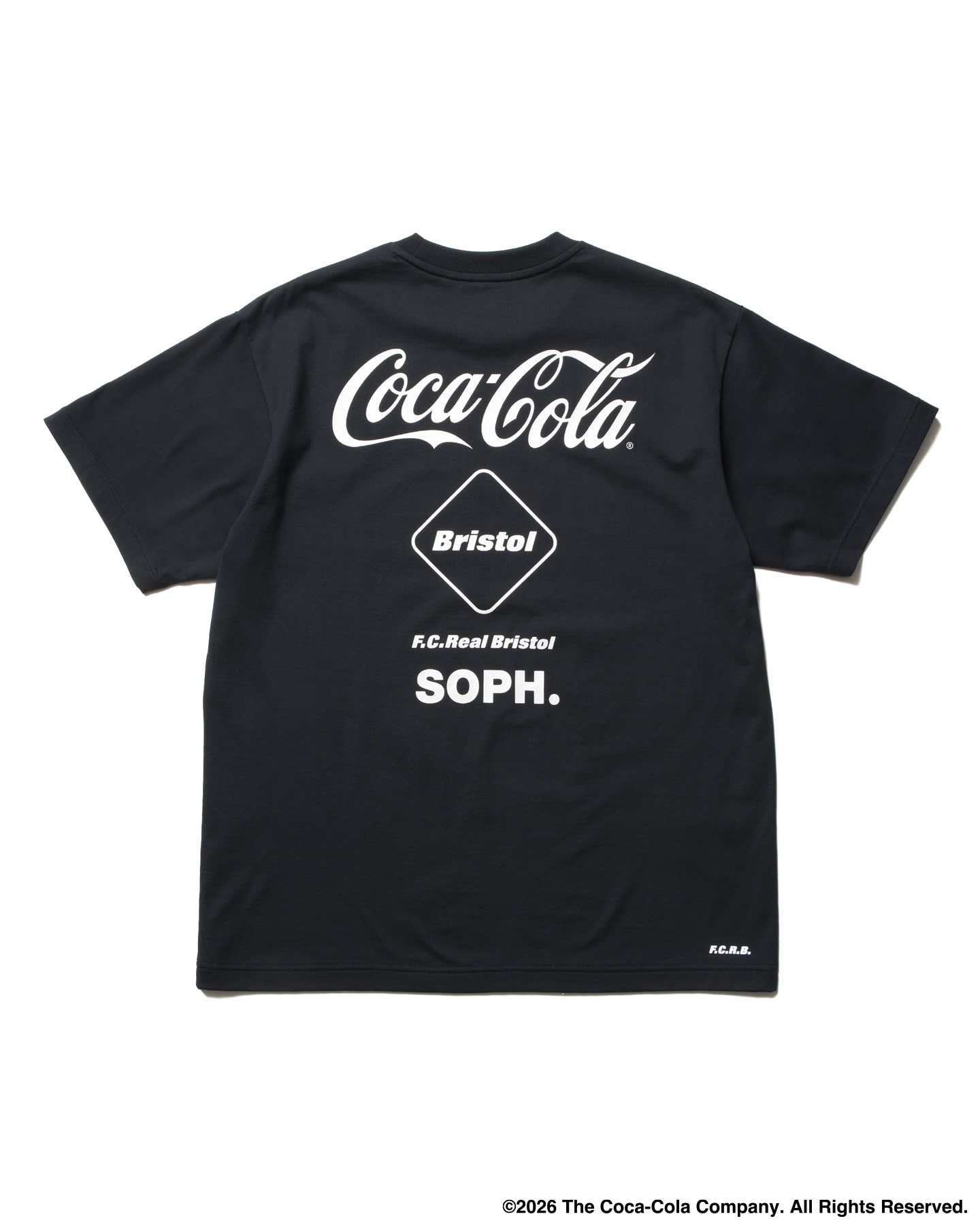 SOPH. | Coca-Cola LISTED LOGOS TEE(M BLACK):