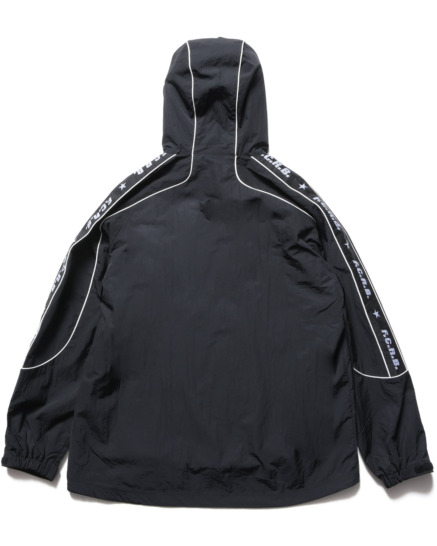 SOPH. | NYLON CHAMBRAY PRACTICE HOODED JACKET(M BLACK):