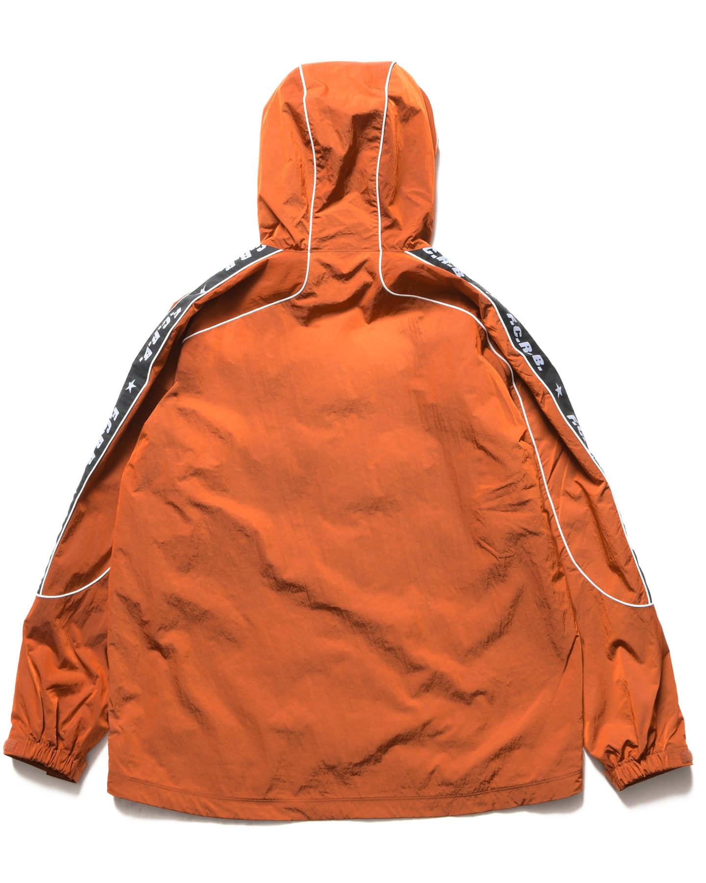 SOPH. | NYLON CHAMBRAY PRACTICE HOODED JACKET(XL ORANGE):