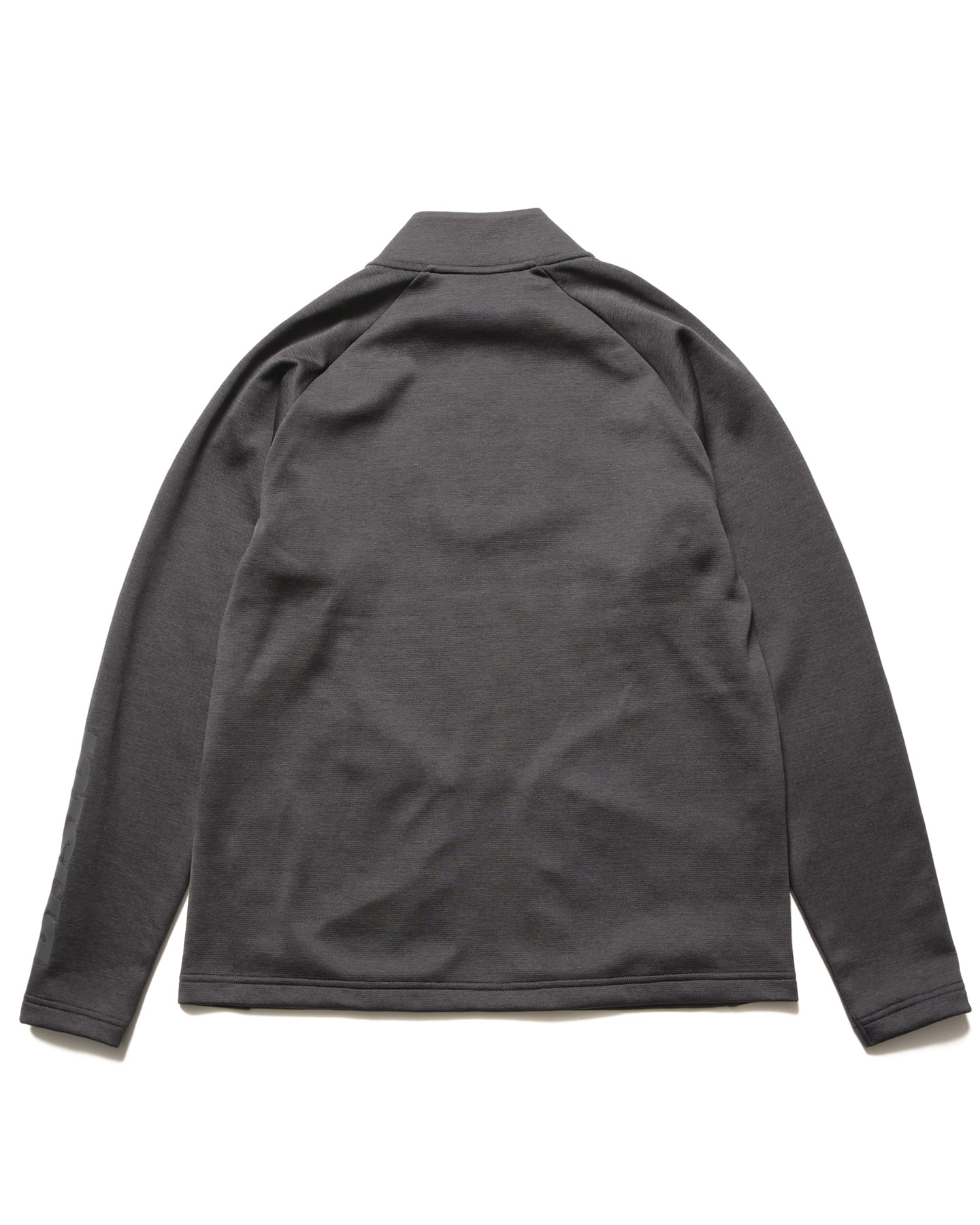 【新品】Bristol QUARTER KNIT ESSENTIAL TOP SOPH. | QUARTER KNIT ESSENTIAL HALF-ZIP TOP(M CHARCOAL GRAY):