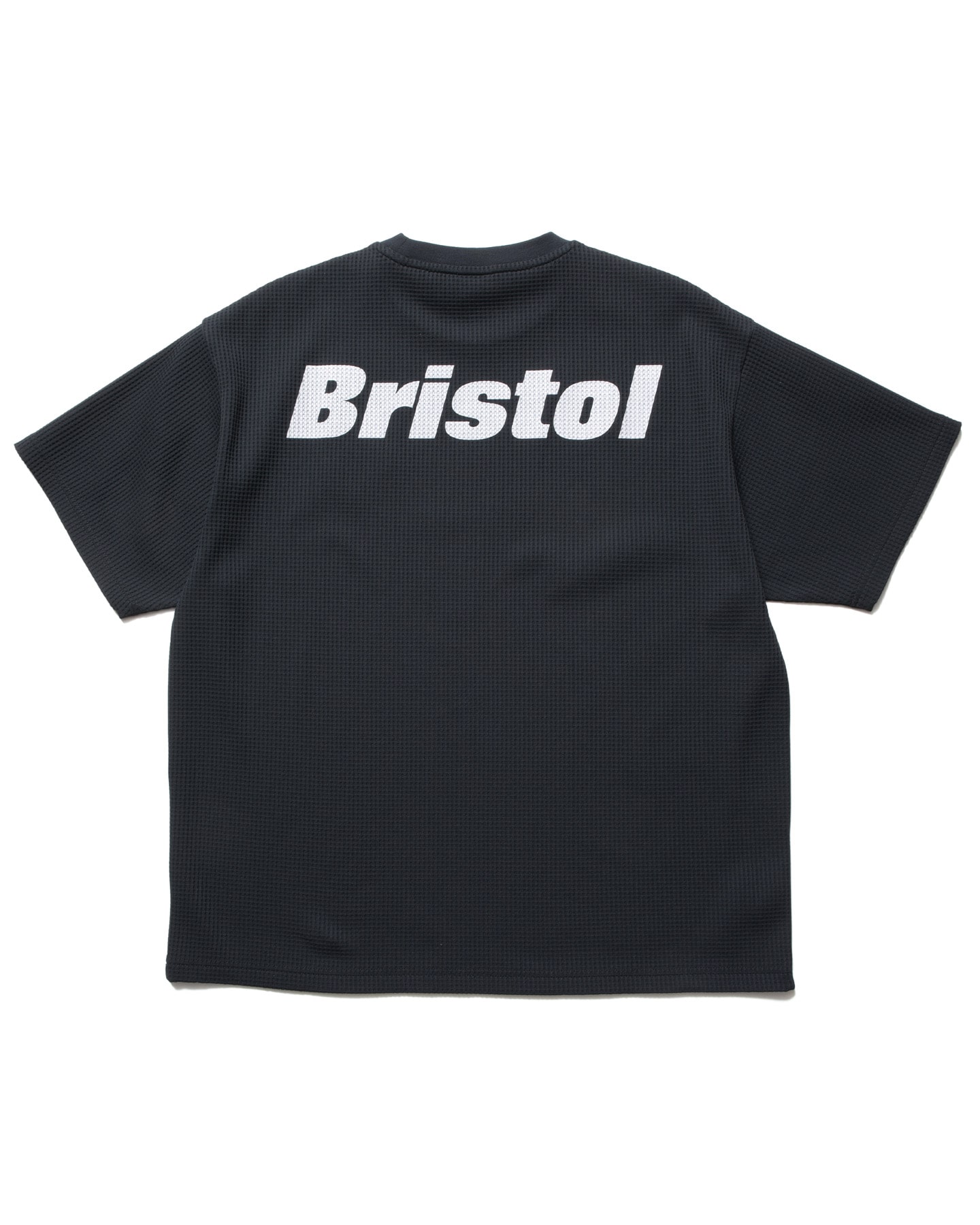 SOPH. | TECH WAFFLE LOUNGE S/S TOP(M BLACK):