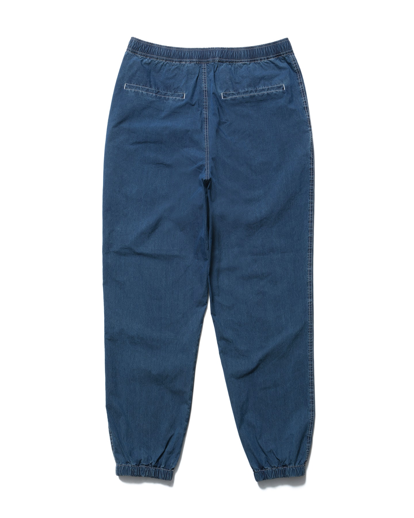 SOPH. | WASHED CRISP DENIM TRACK PANTS(M INDIGO):