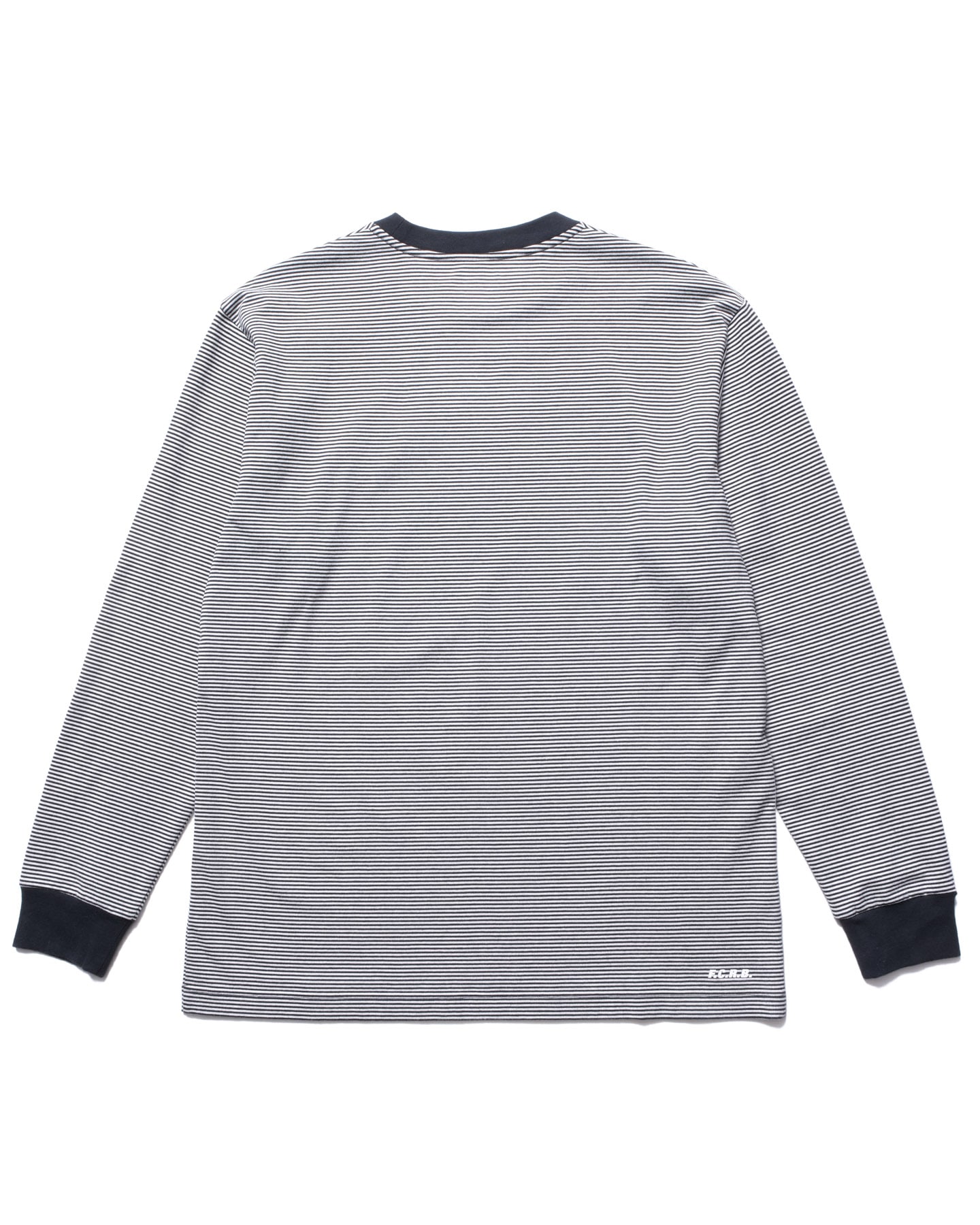SOPH. | BORDER L/S TEE(M BLACK):