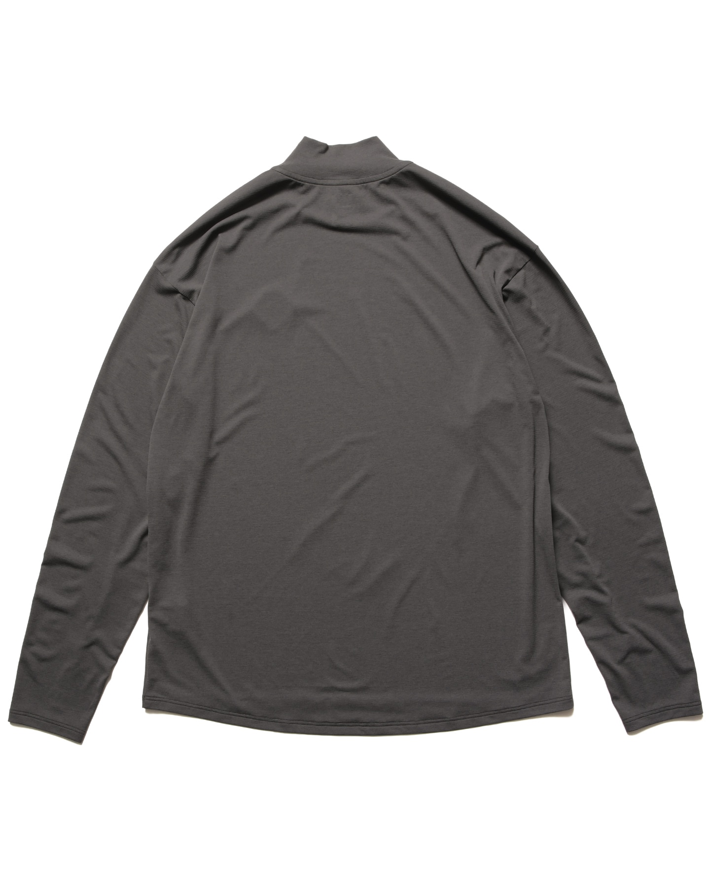 SOPH. | L/S MOCKNECK TOP(M CHARCOAL GRAY):