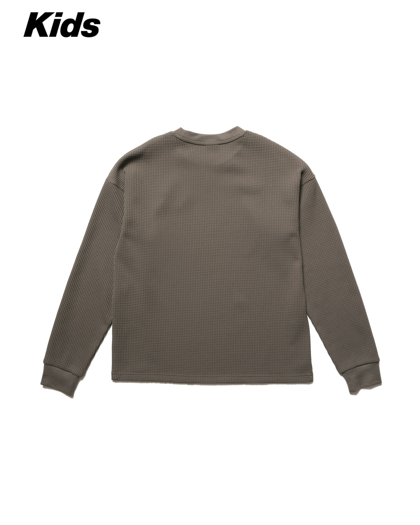 SOPH. | TECH WAFFLE L/S LOUNGE TOP(M(120-130) BROWN):