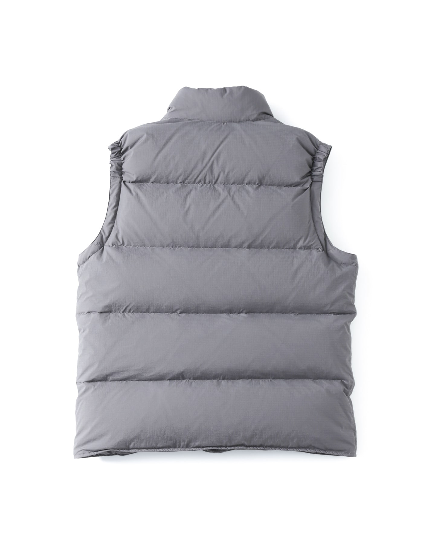 LIGHT WEIGHT STRETCH RIP STOP DOWN VEST(M GRAY) - SOPH.