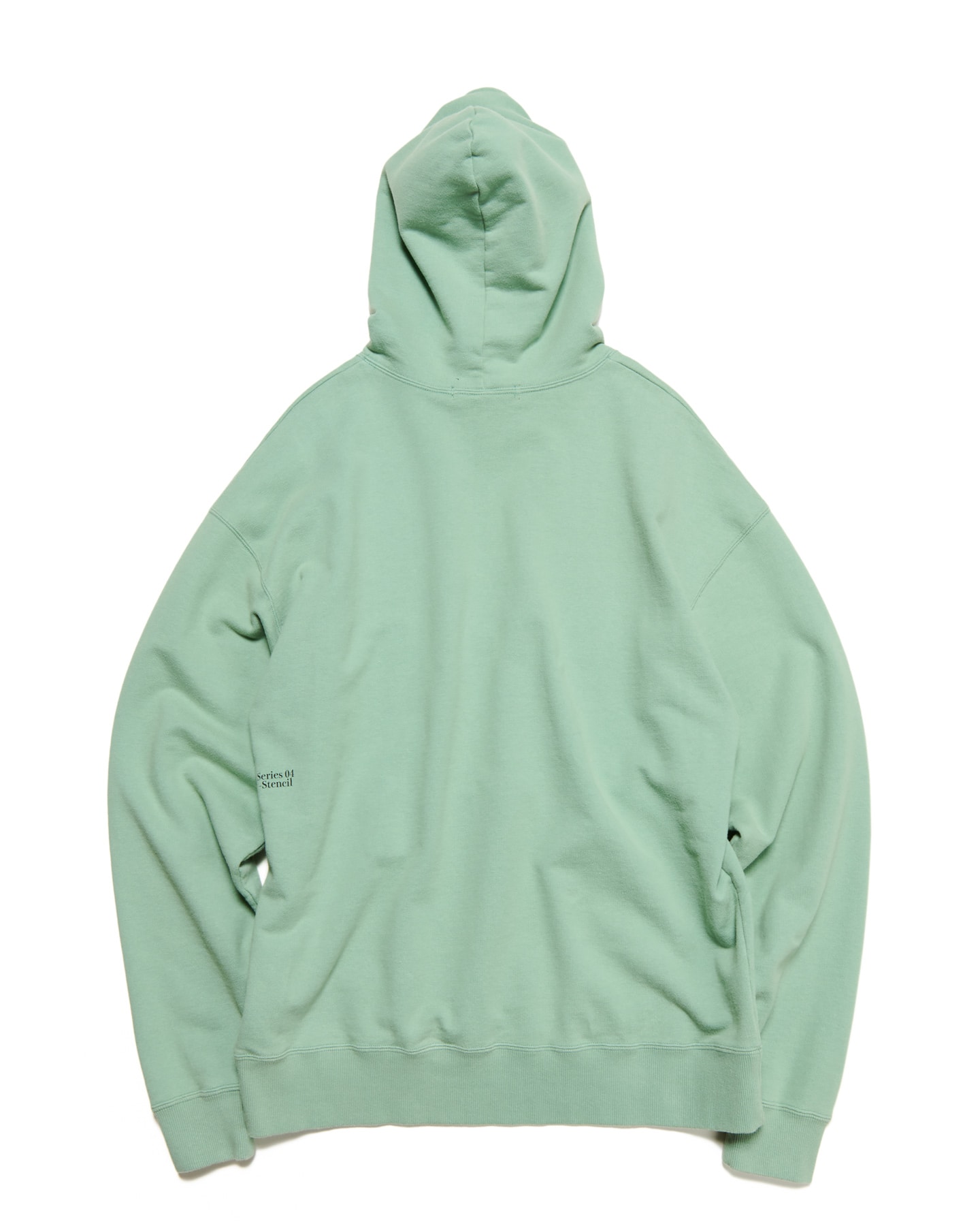 SOPH. | SIMON TAYLOR: STENCIL HOODIE(S LIGHT BLUE):