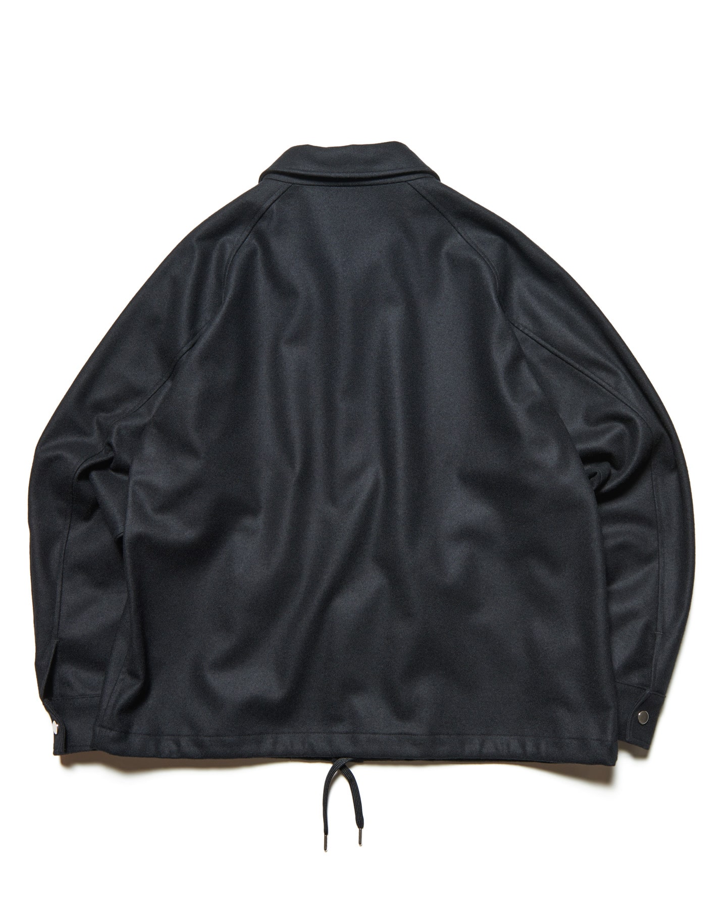 SOPH. | LIGHT MELTON WOOL COACH JACKET(2 (M) BLACK):
