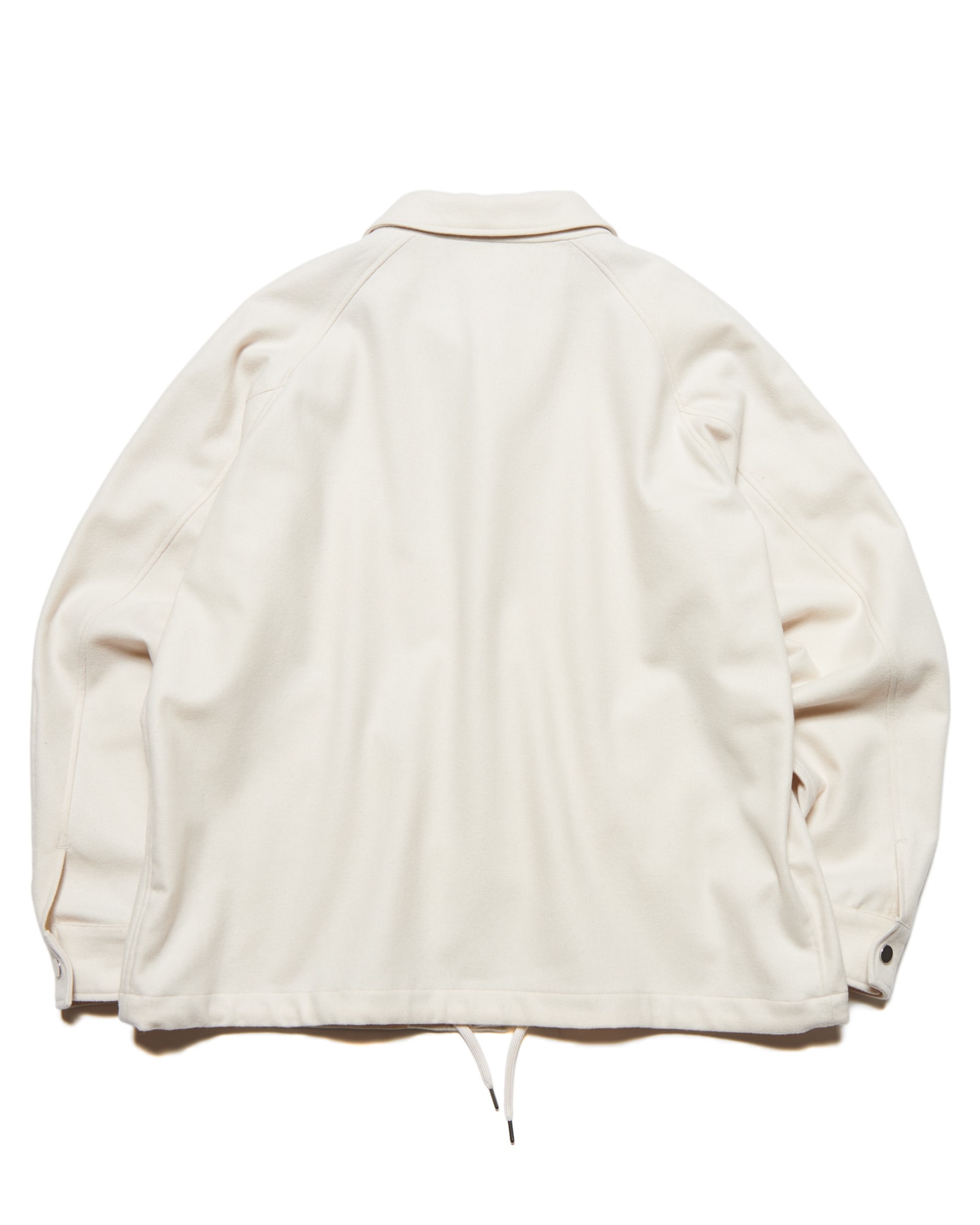 SOPH. | LIGHT MELTON WOOL COACH JACKET(2 (M) OFF WHITE):