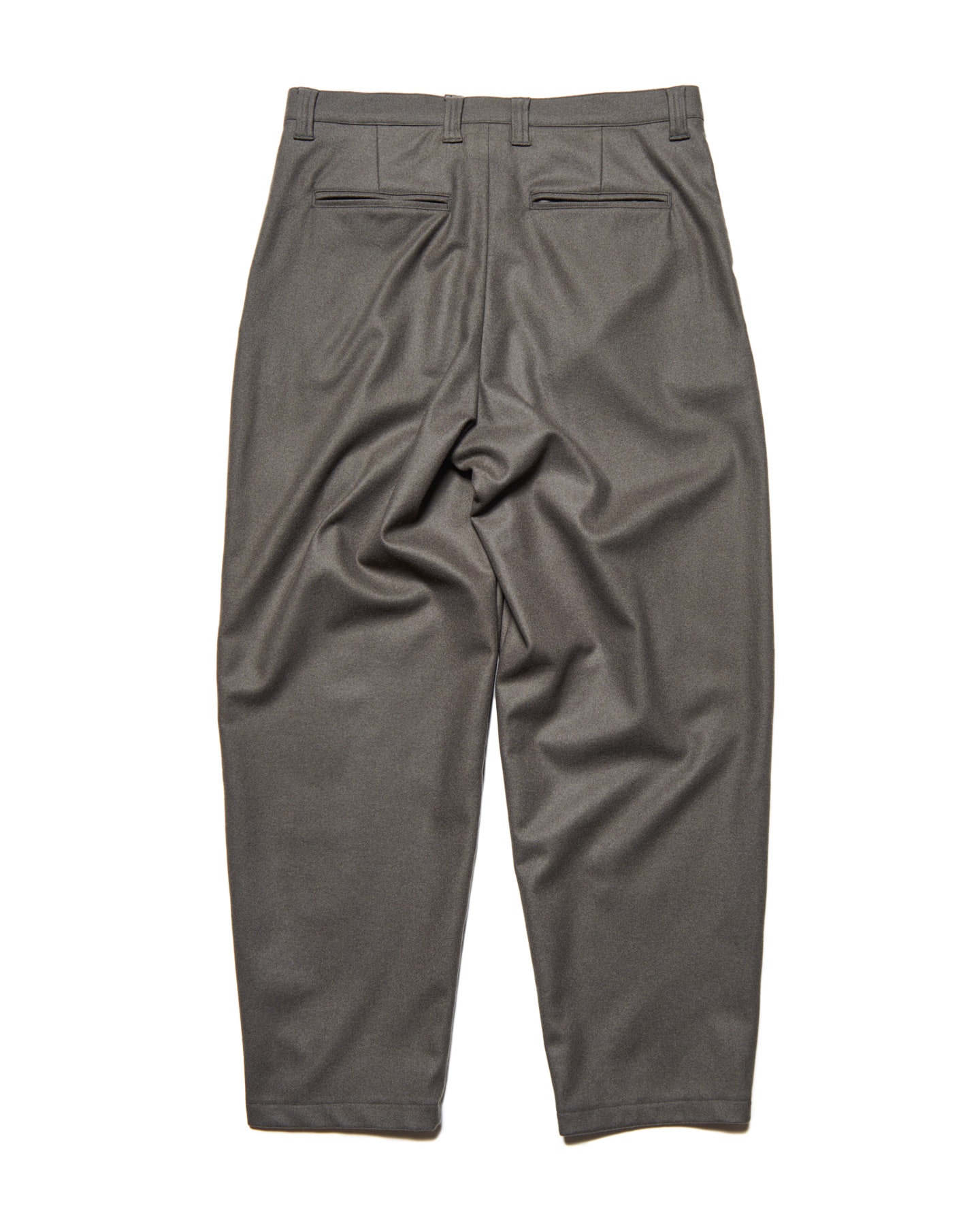 LIGHT MELTON NARROW SLACKS サイズ4 ダークチャコール LIGHT MELTON NARROW SLACKS サイズ4 ダークチャコール LIGHT MELTON