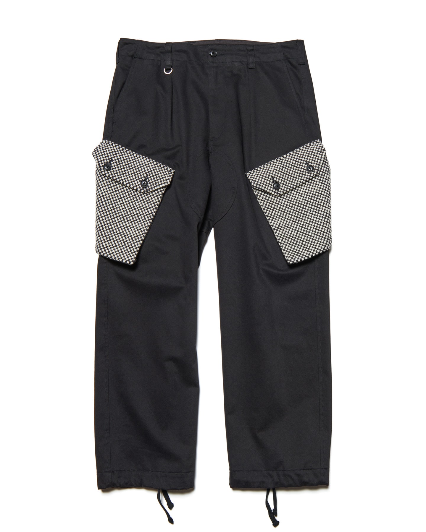 未使用 SOPHNET. ソフネット CARGO PANTS Kvadrat Sisu SPNT-252008 カーゴパンツ  ブラック 黒 1  99001093 spnt_252008_black.jpg