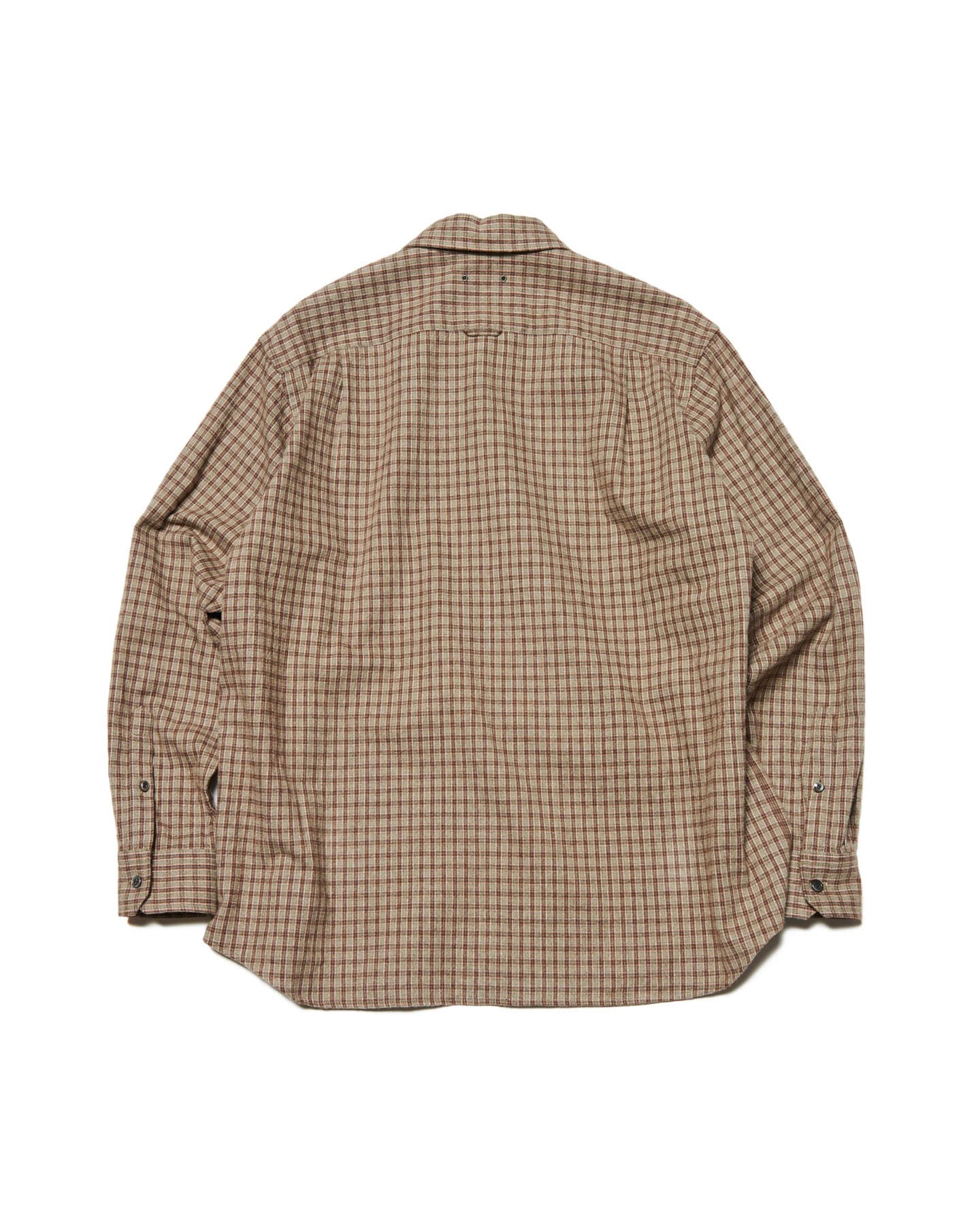 SOPH. | COTTON FLANNEL RELAX-FIT SHIRT(1 (S) SAGE):