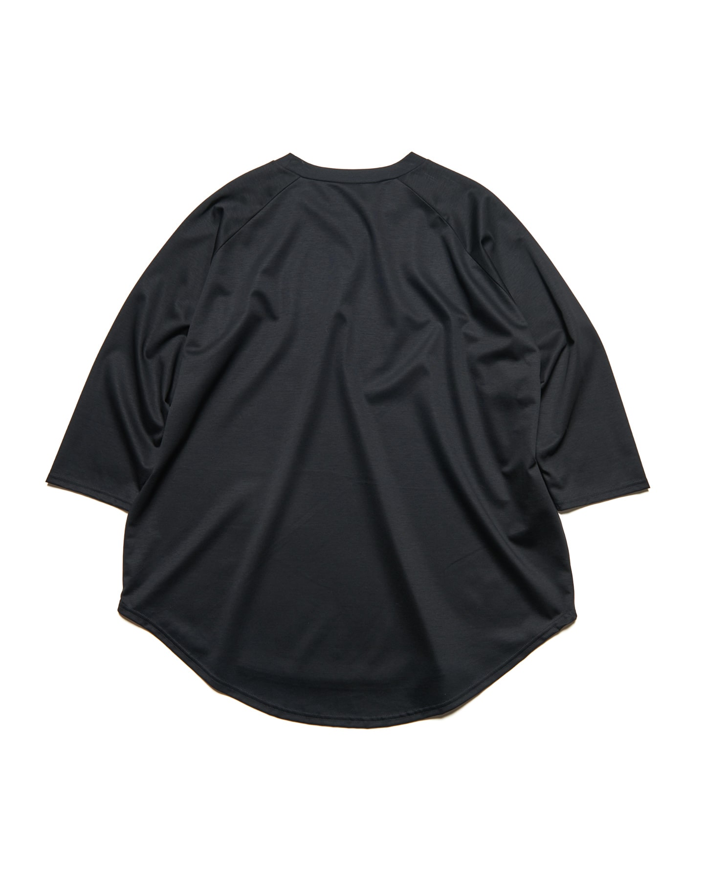 SOPH. | SUPIMA COTTON RAGLAN 3/4 WIDE TEE(2 (M) BLACK):