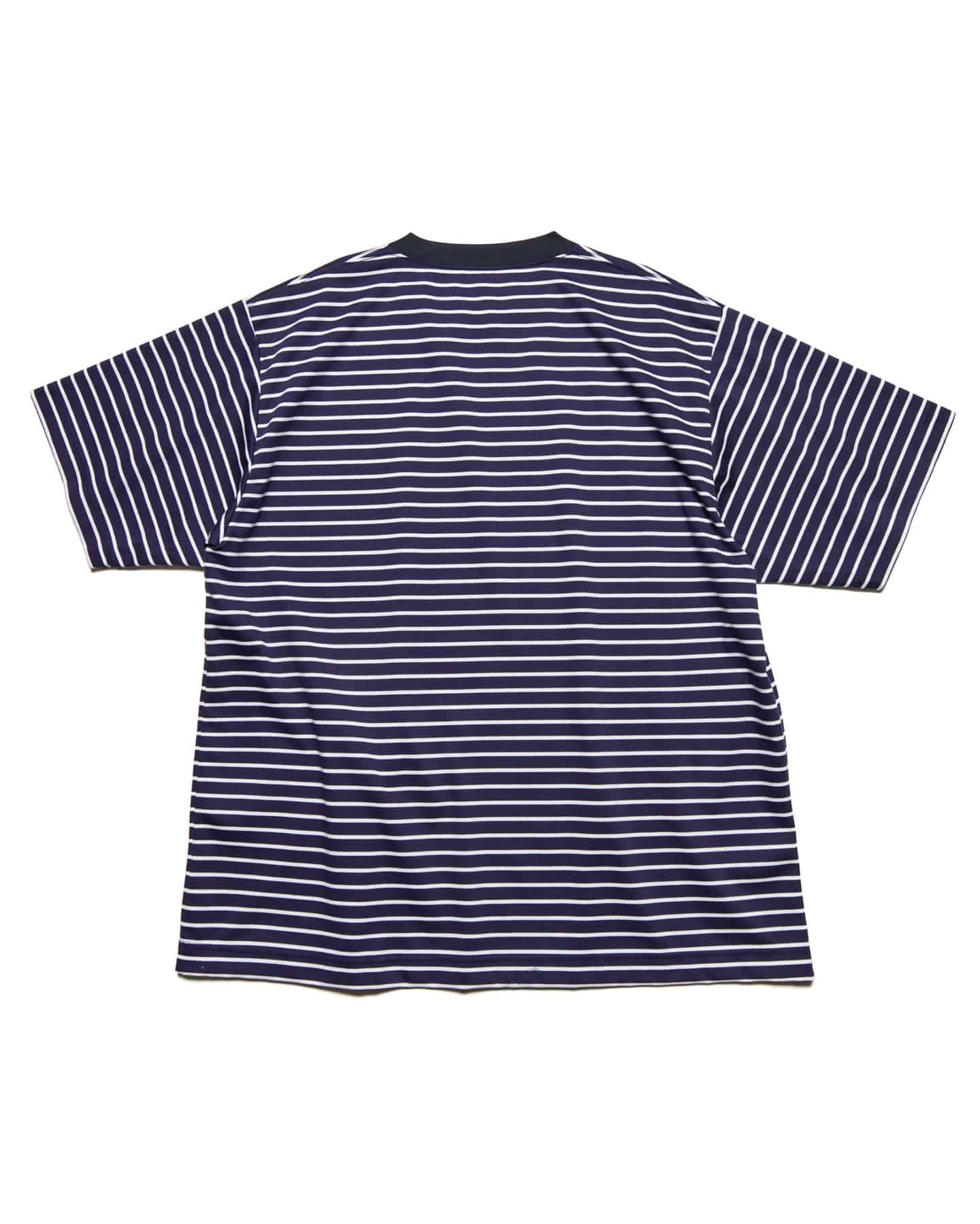 SOPH. | SUPIMA COTTON WIDE TEE(3 (L) B(NAVY BORDER)):