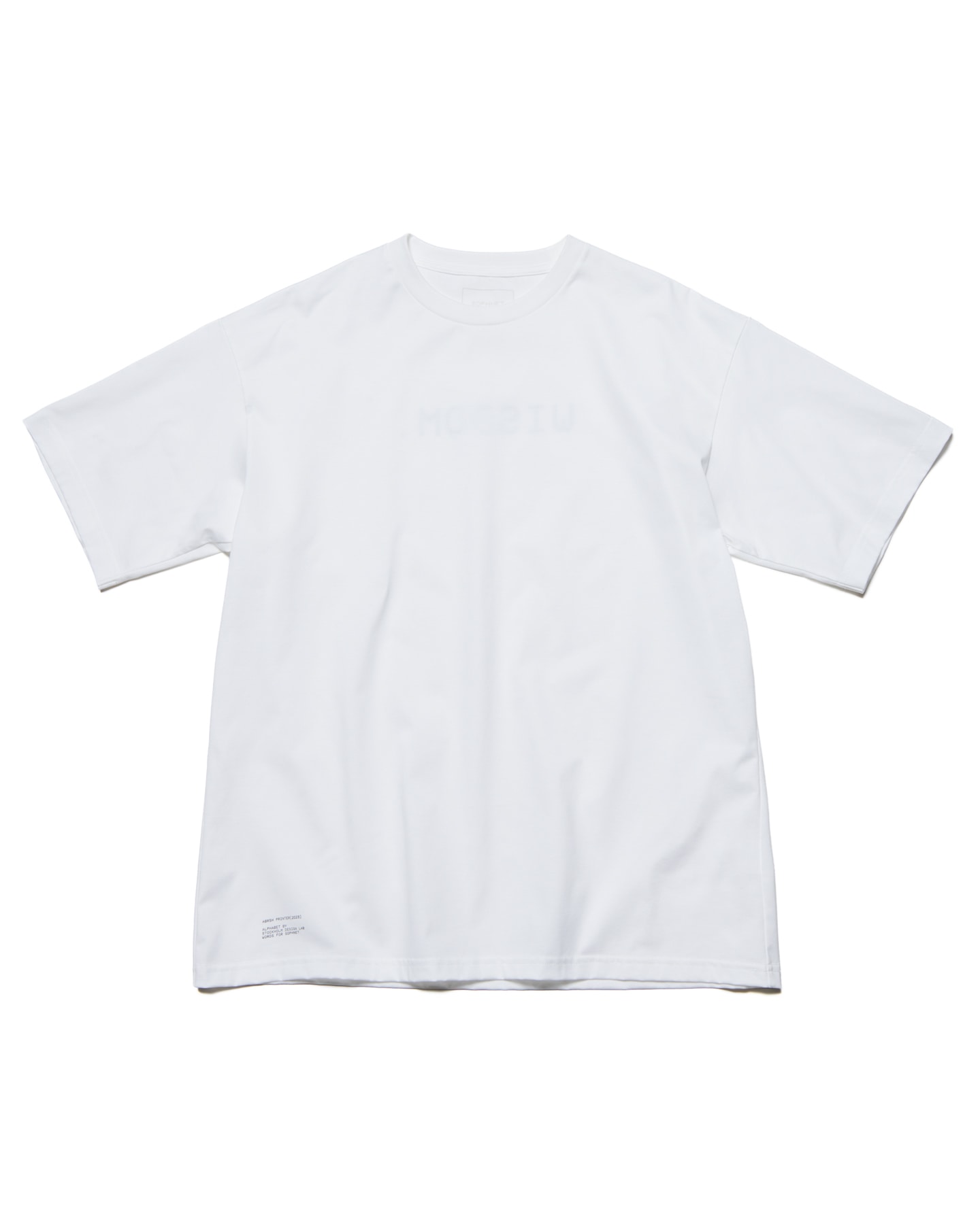 SOPH. | WISDOM. TEE(5 (XXL) WHITE):