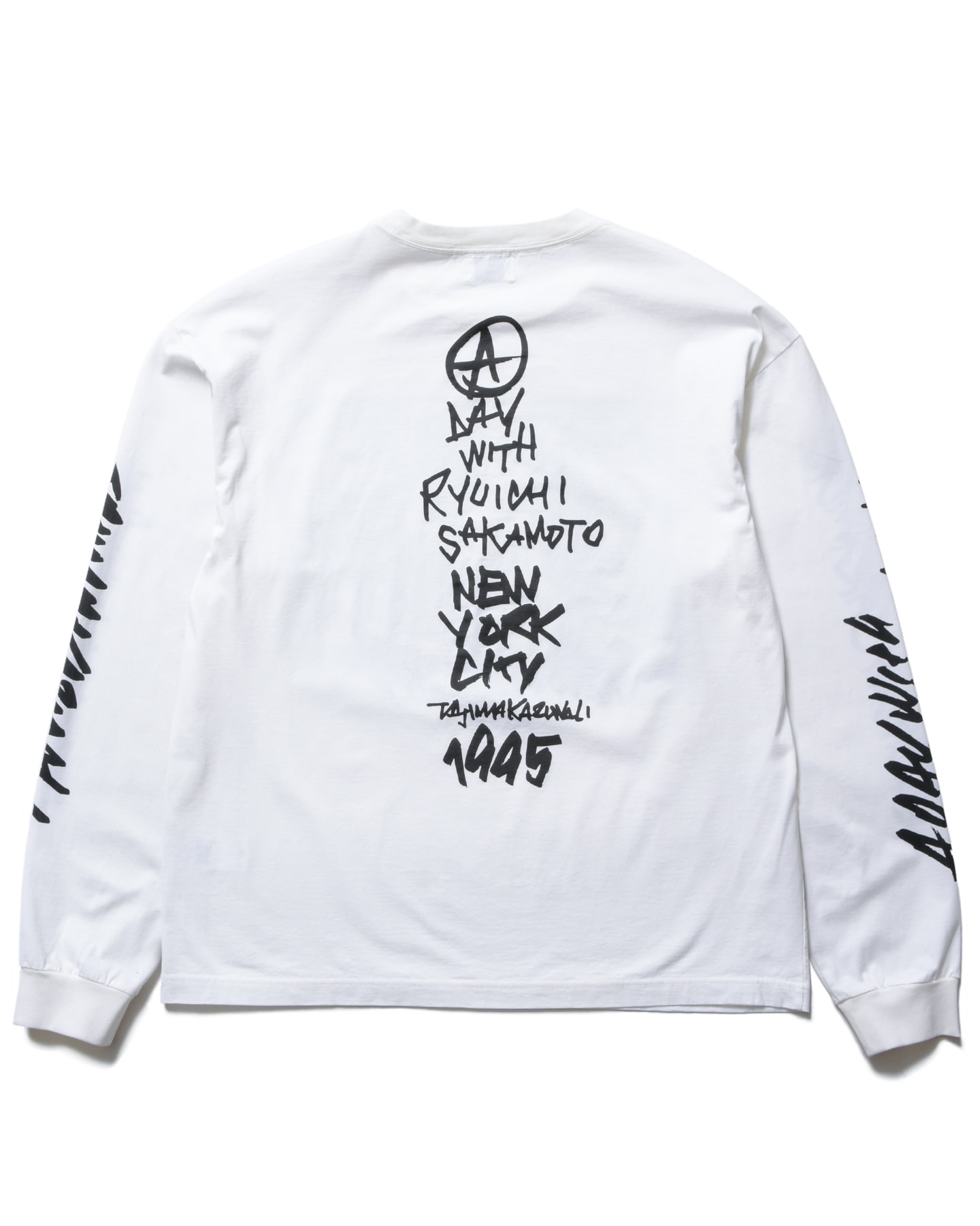 RYUICHI SAKAMOTO Tシャツ Sサイズ ホワイト Ryuichi Sakamoto 12 T-shirts 1月 ホワイトMサイズ