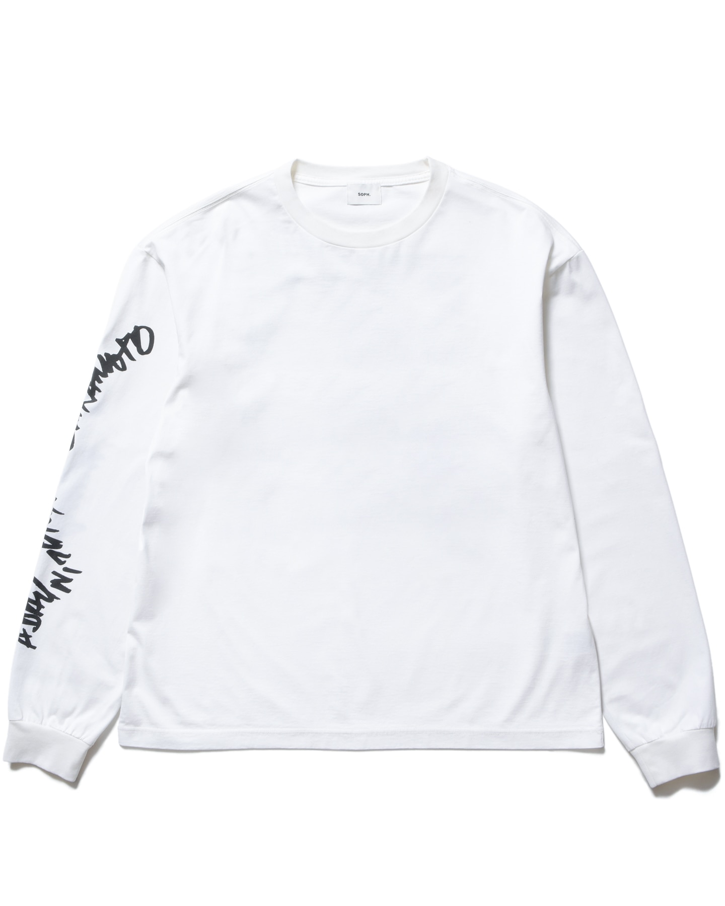 SOPH. | KAZUNALI TAJIMA: L/S TEE (WALL)(1 (S) WHITE):
