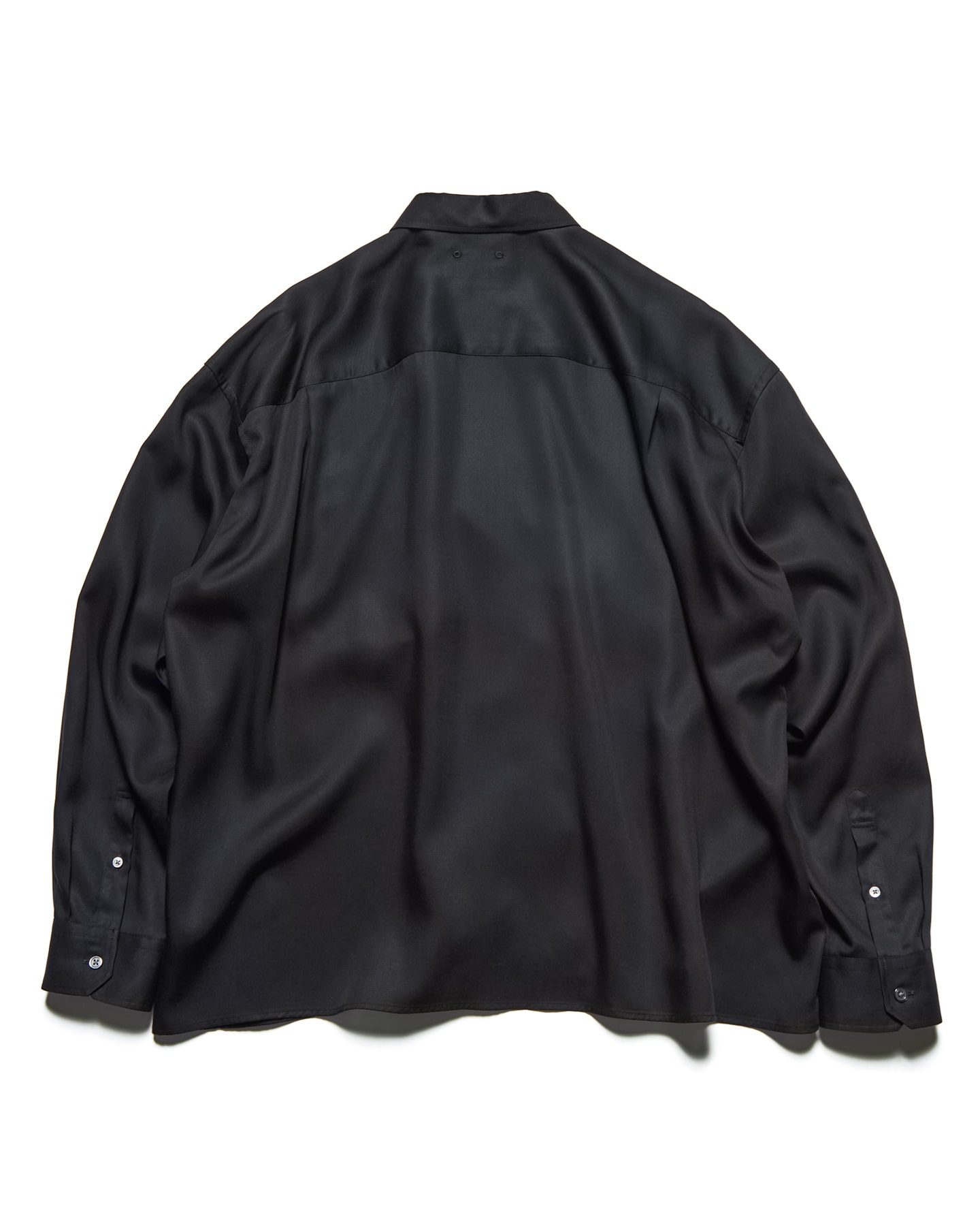 SOPH. | DRAPE ZIP-UP SHIRT(2 (M) BLACK):