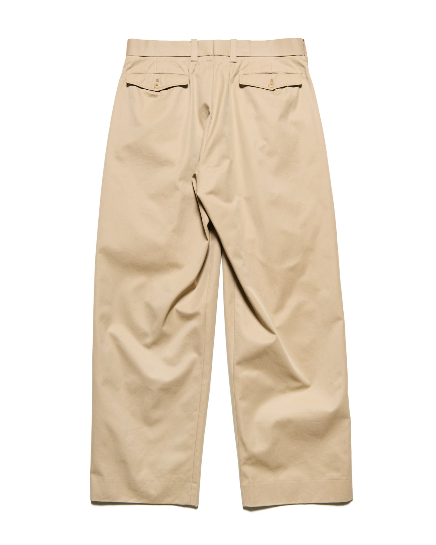 ポロCHINO WIDE SLACKS サイズ2 ASH SOPH. | CHINO SLACKS(2 (M) BEIGE):