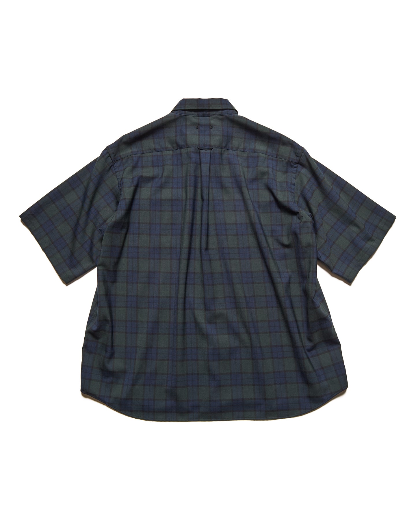 SOPH. | TROPICAL CHECK RELAX-FIT S/S SHIRT(2 (M) A (BLACK WATCH)):
