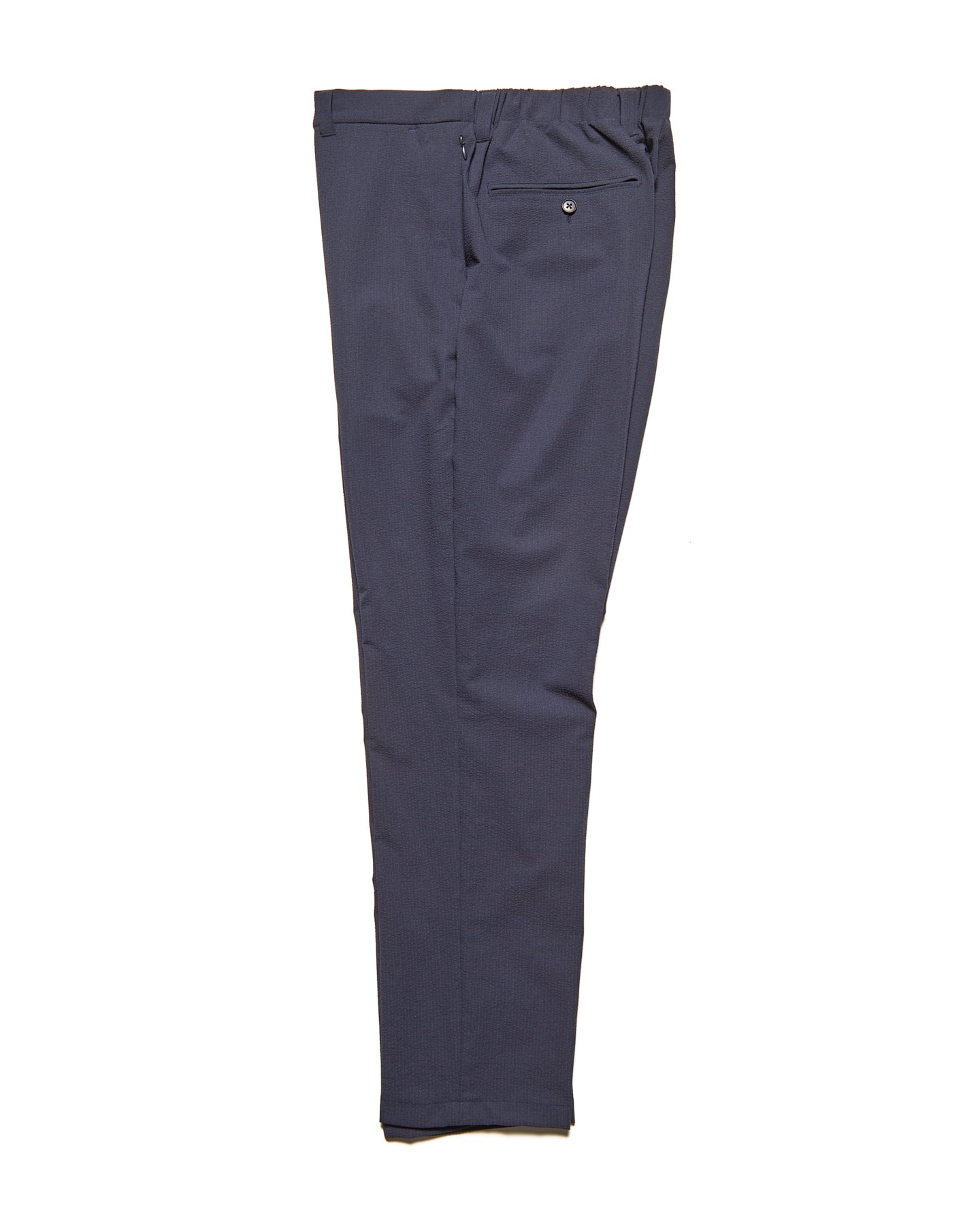 SOPH. | 4WAY STRETCH SHIRRING SLIM-FIT SLACKS(2 (M) NAVY):