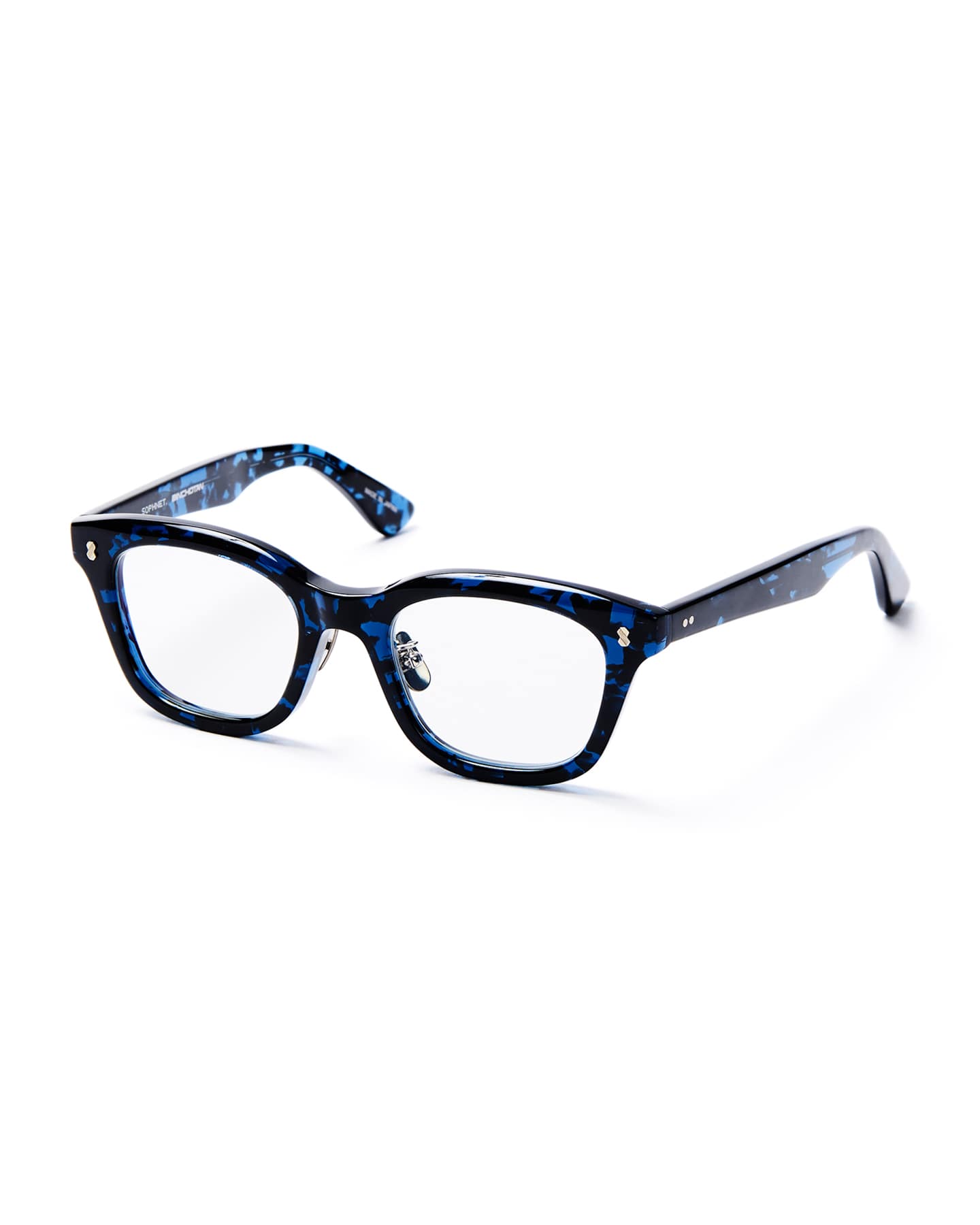 SOPH. | 備長炭 SQUARE GLASSES(FREE NAVY):
