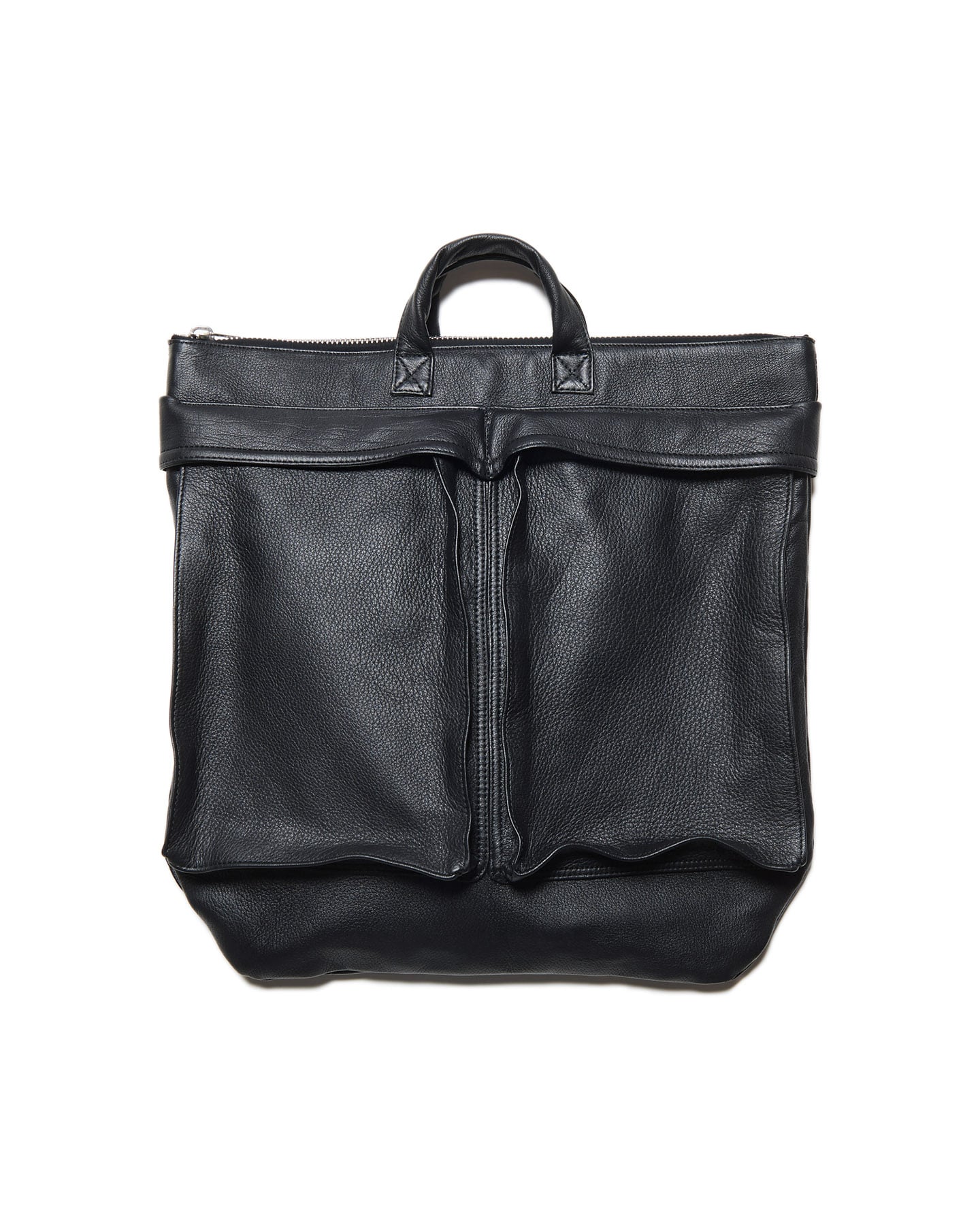 SOPH. | LEATHER HELMET BAG(FREE BLACK):