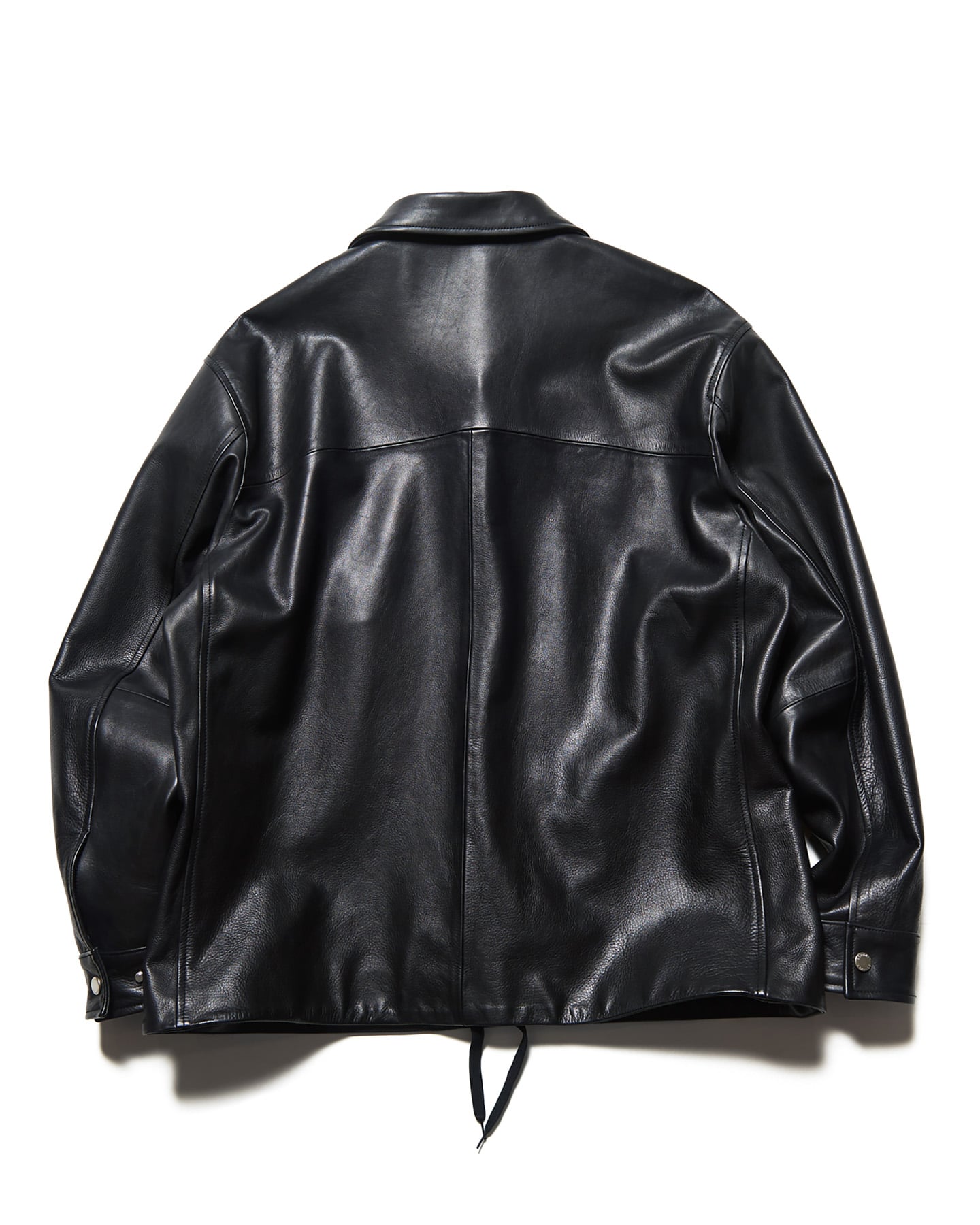 SOPH. | LEATHER COACH BLOUSON(2 (M) BLACK):