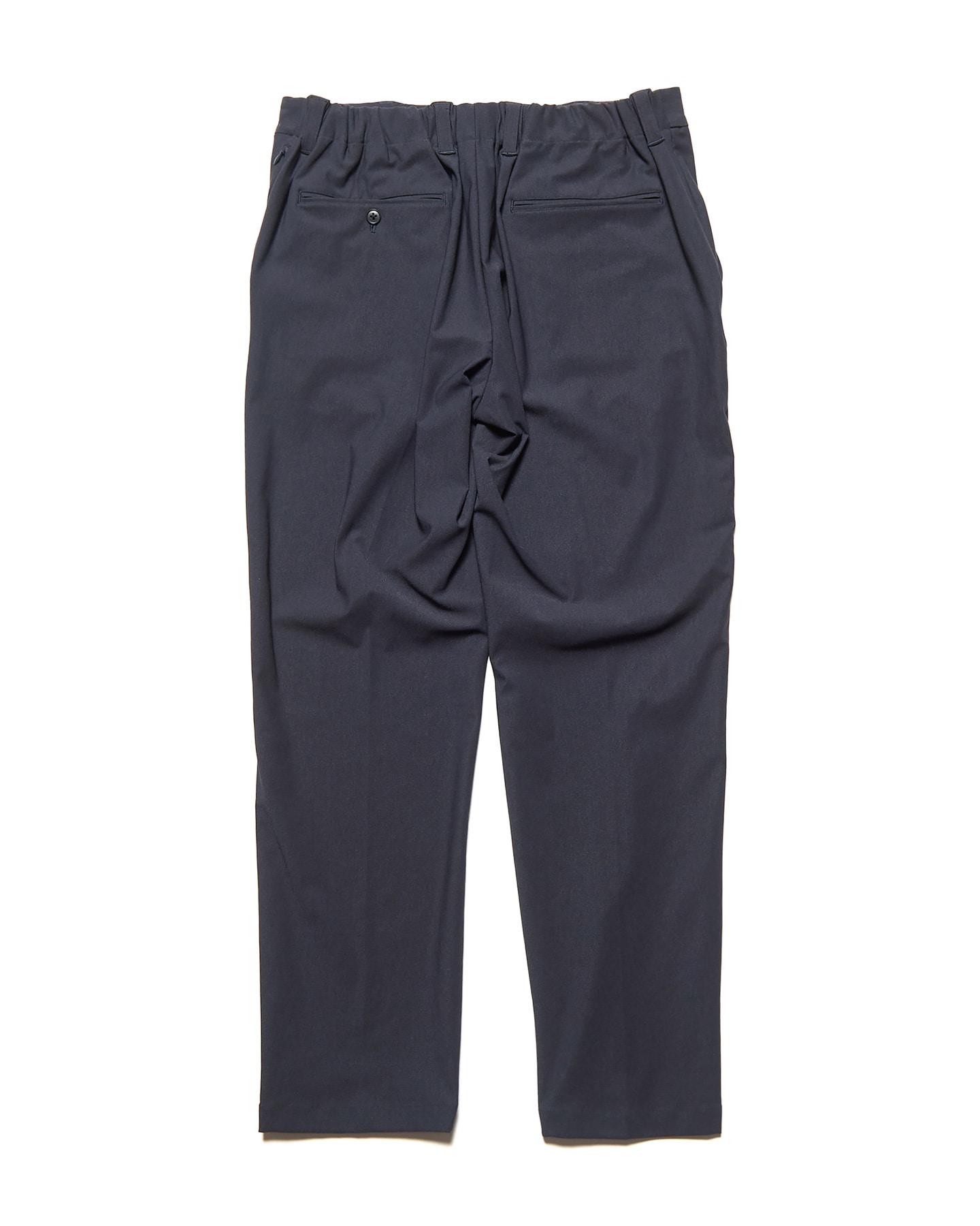 ともです SOPH. | 4-WAY STRETCH SLIM-FIT SHIRRING SLACKS(2 (M) NAVY):