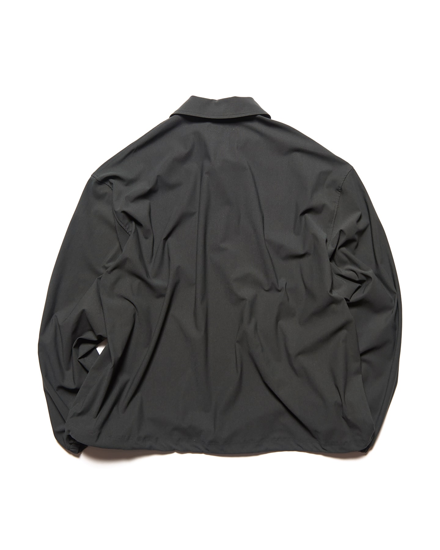 SOPH. | 4-WAY STRETCH L/S POLO SHIRT(4 (XL) CHARCOAL GRAY):