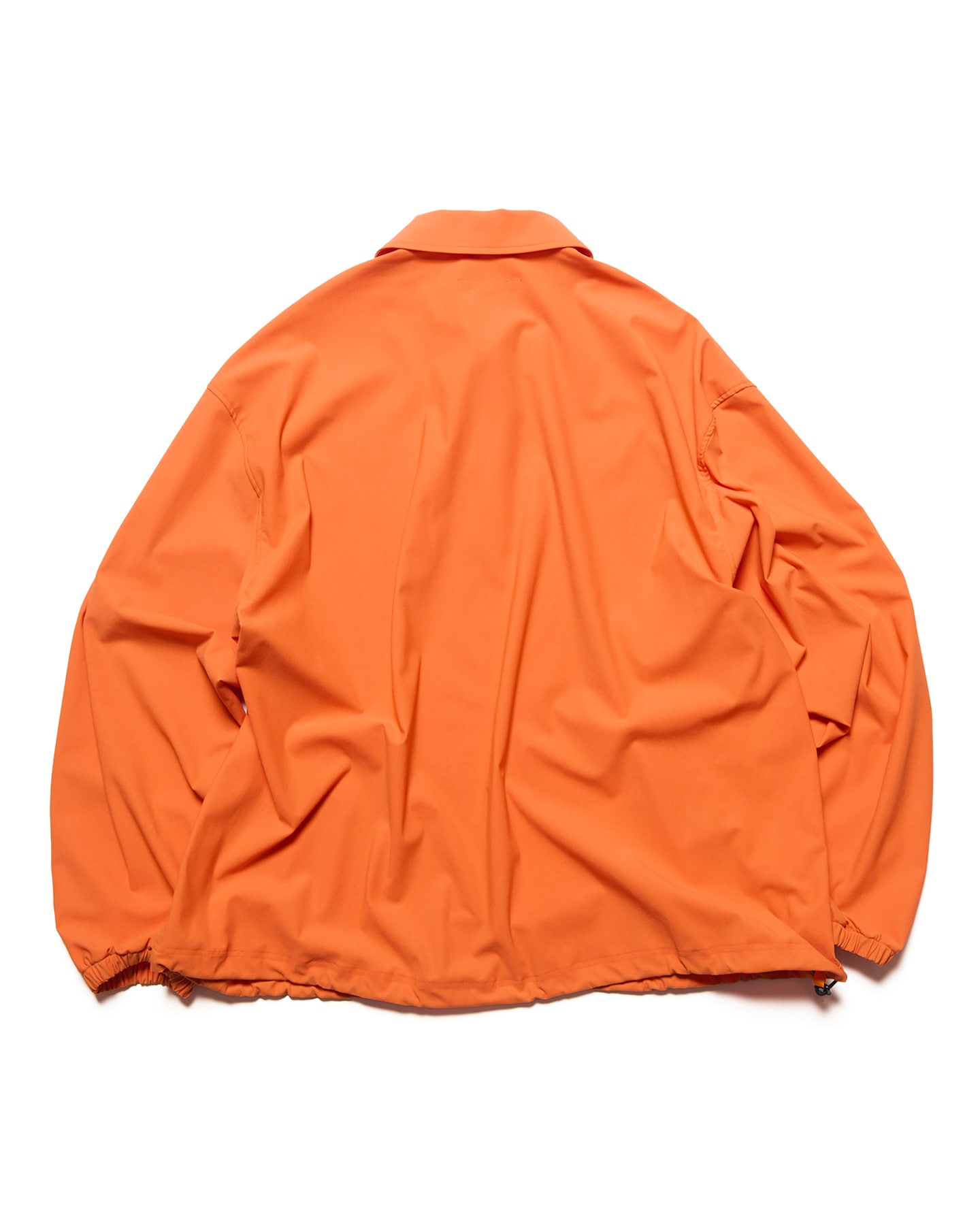 SOPH. | 4-WAY STRETCH L/S POLO SHIRT(5 (XXL) ORANGE):