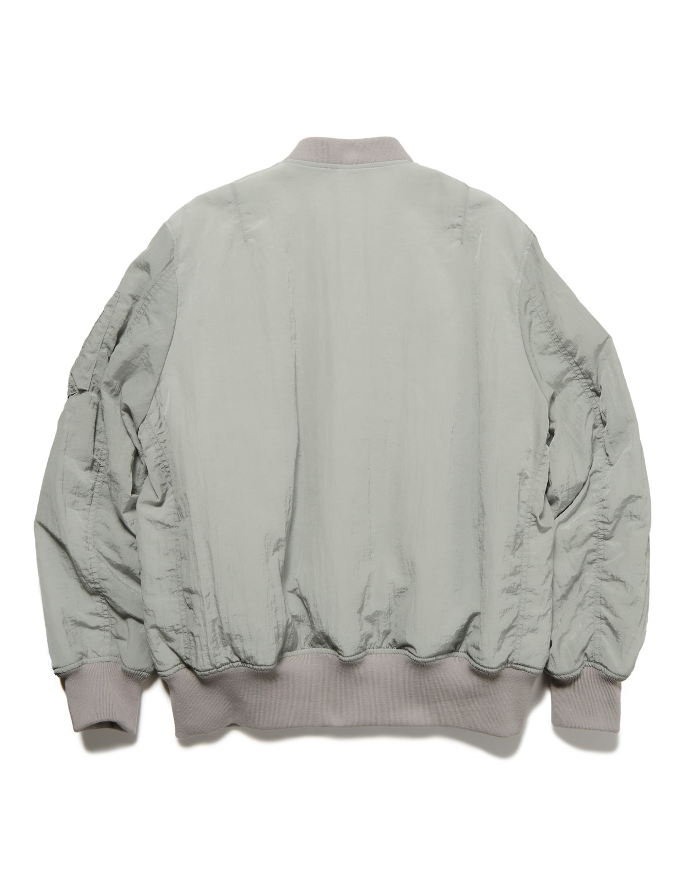 SOPH. | CRYSTAL NYLON FLIGHT JACKET(2 GRAY):