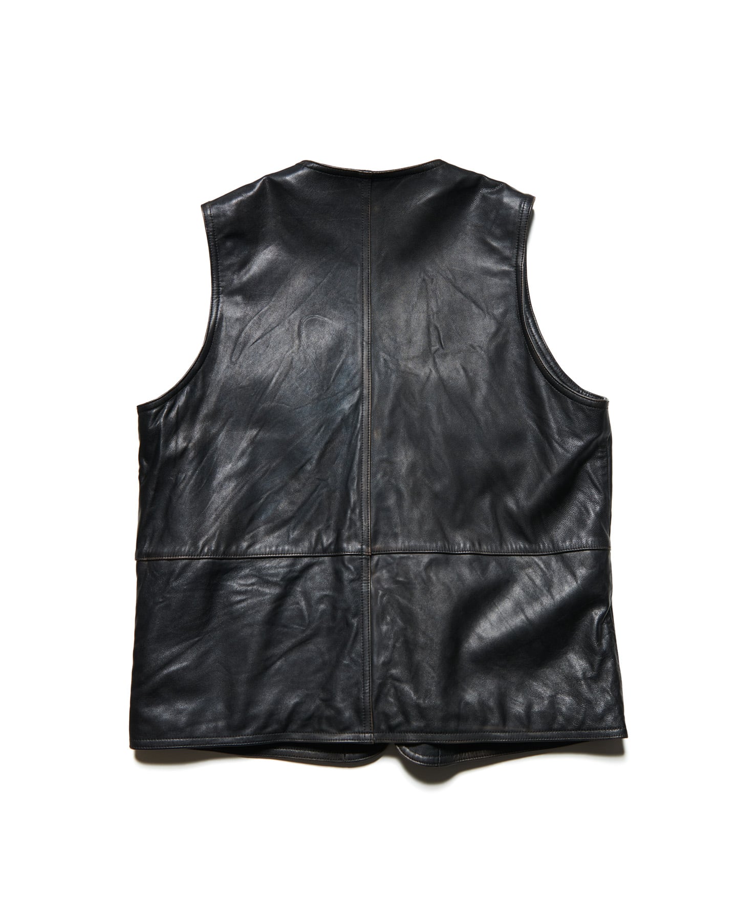 SOPH. | LEATHER 4POCKET VEST(2 (M) BLACK):