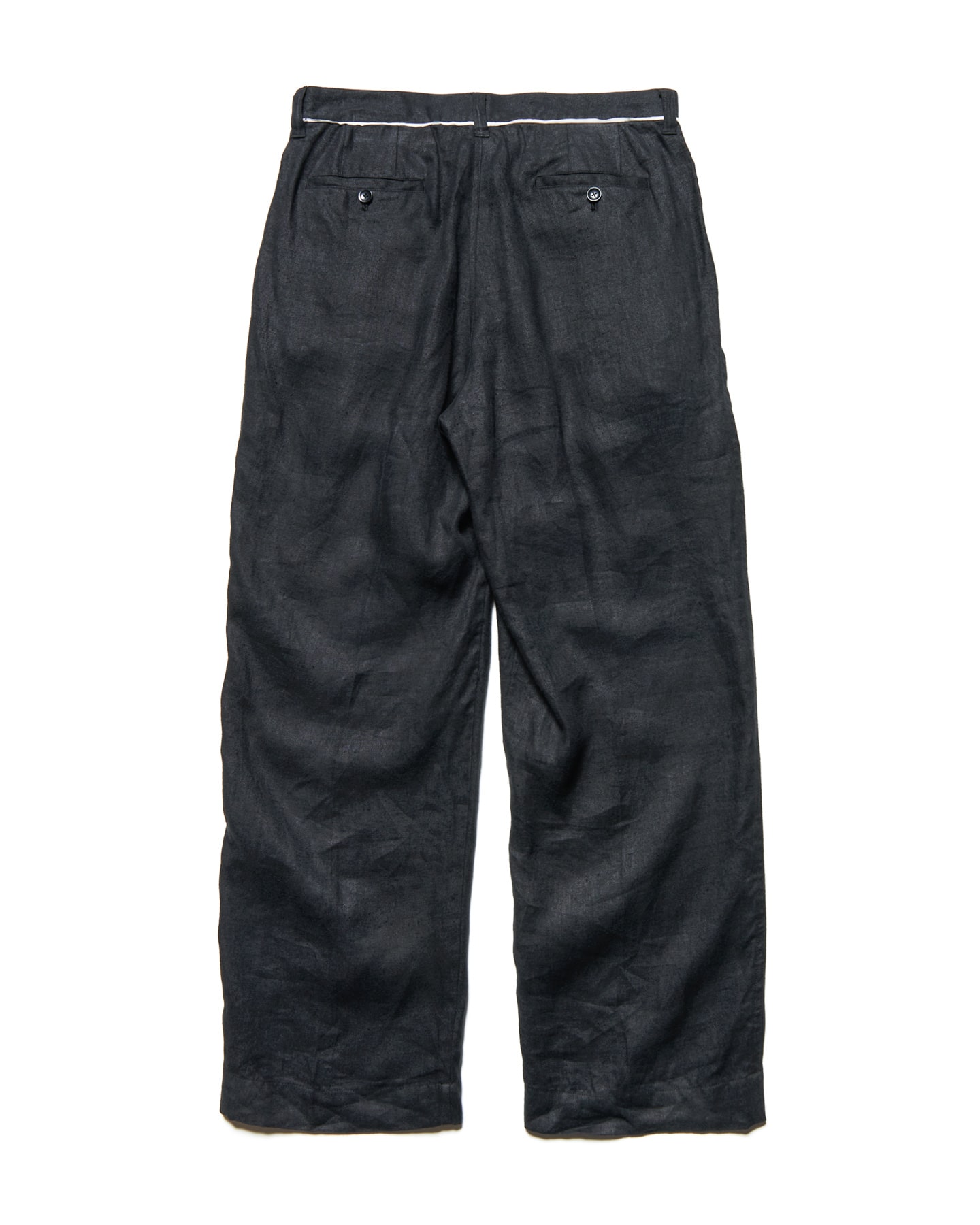 SOPH. | BRUSHED LINEN CUT-OFF PANTS(2 (M) BLACK):
